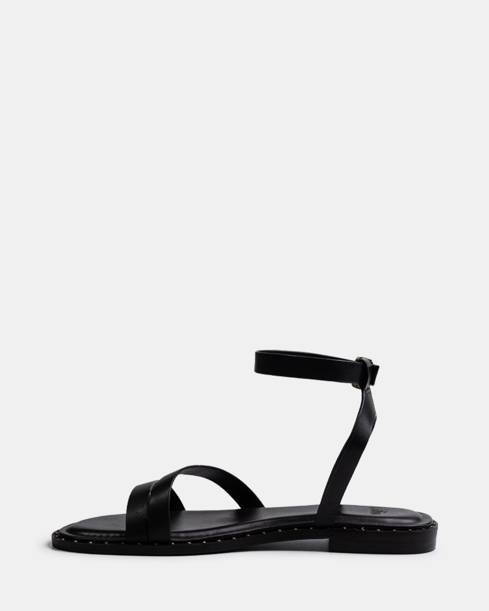 Crystina Chocolate Suede Leather Strappy Sandal