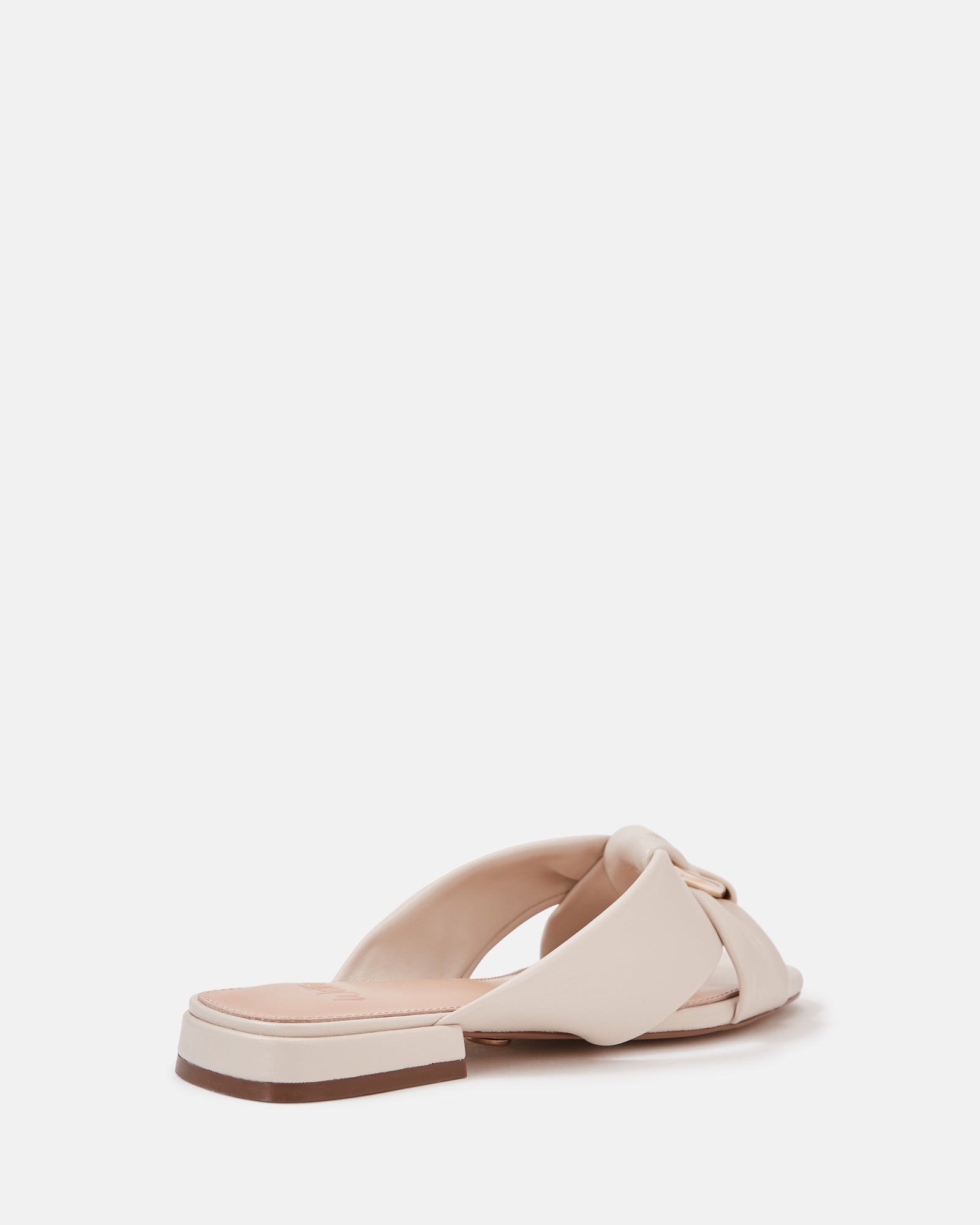 Essence Vintage Ivory Leather Sandal