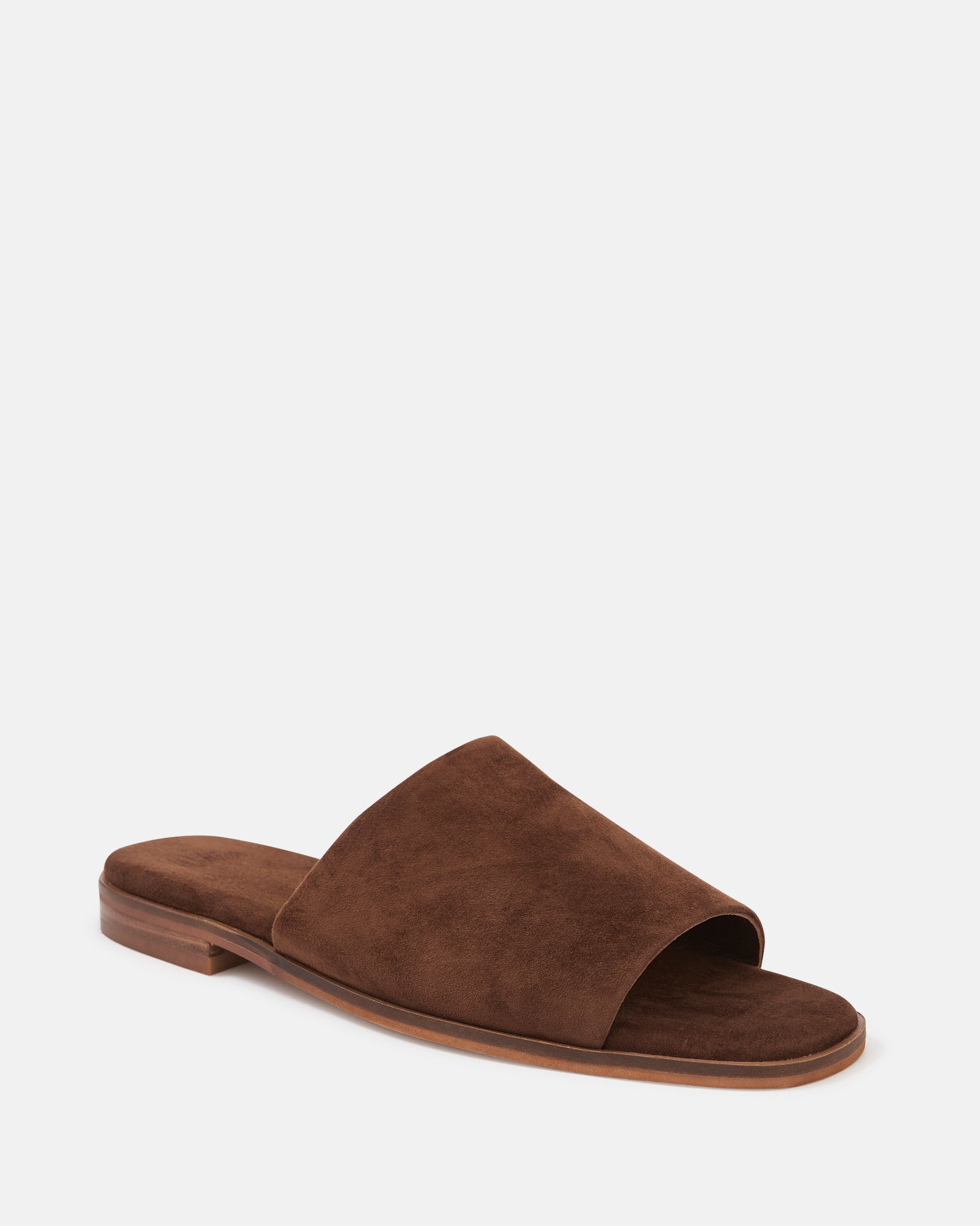 Doro Syrup Suede Leather Slide