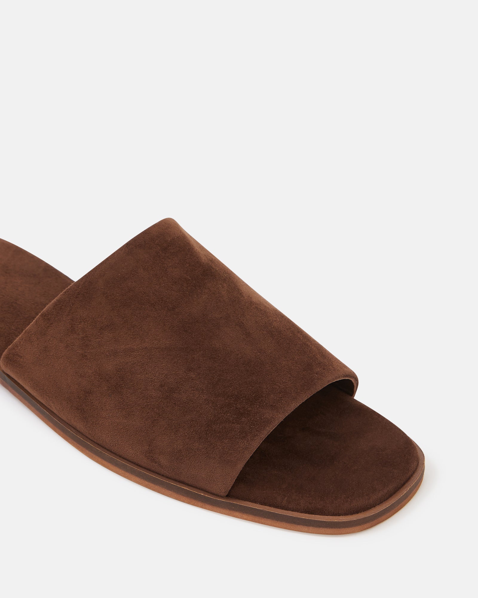 Doro Syrup Suede Leather Slide