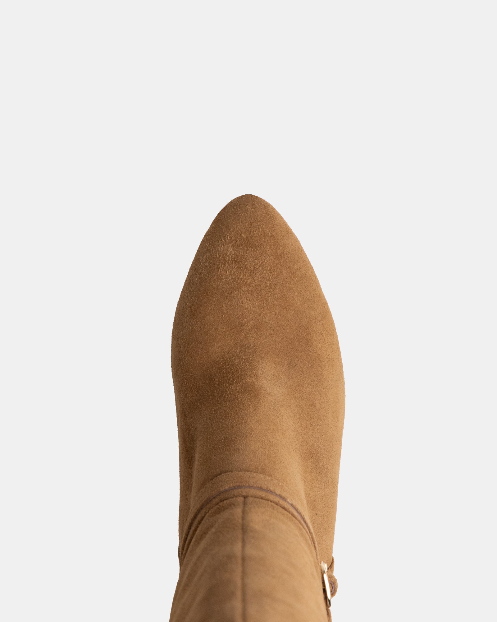 Presley Nutmeg Suede Leather Knee High Boot