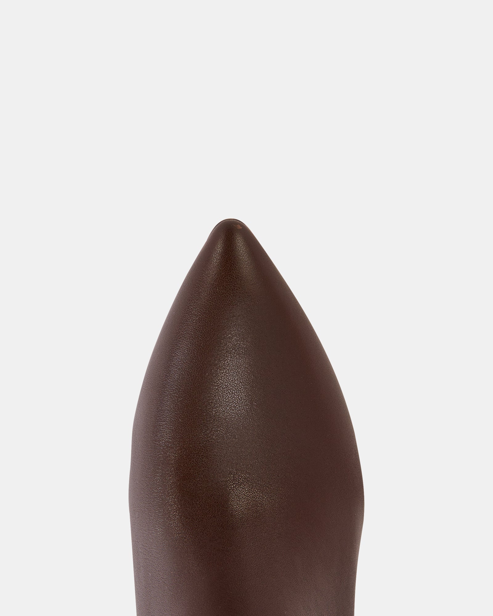 Freda Espresso Leather Knee High Boot