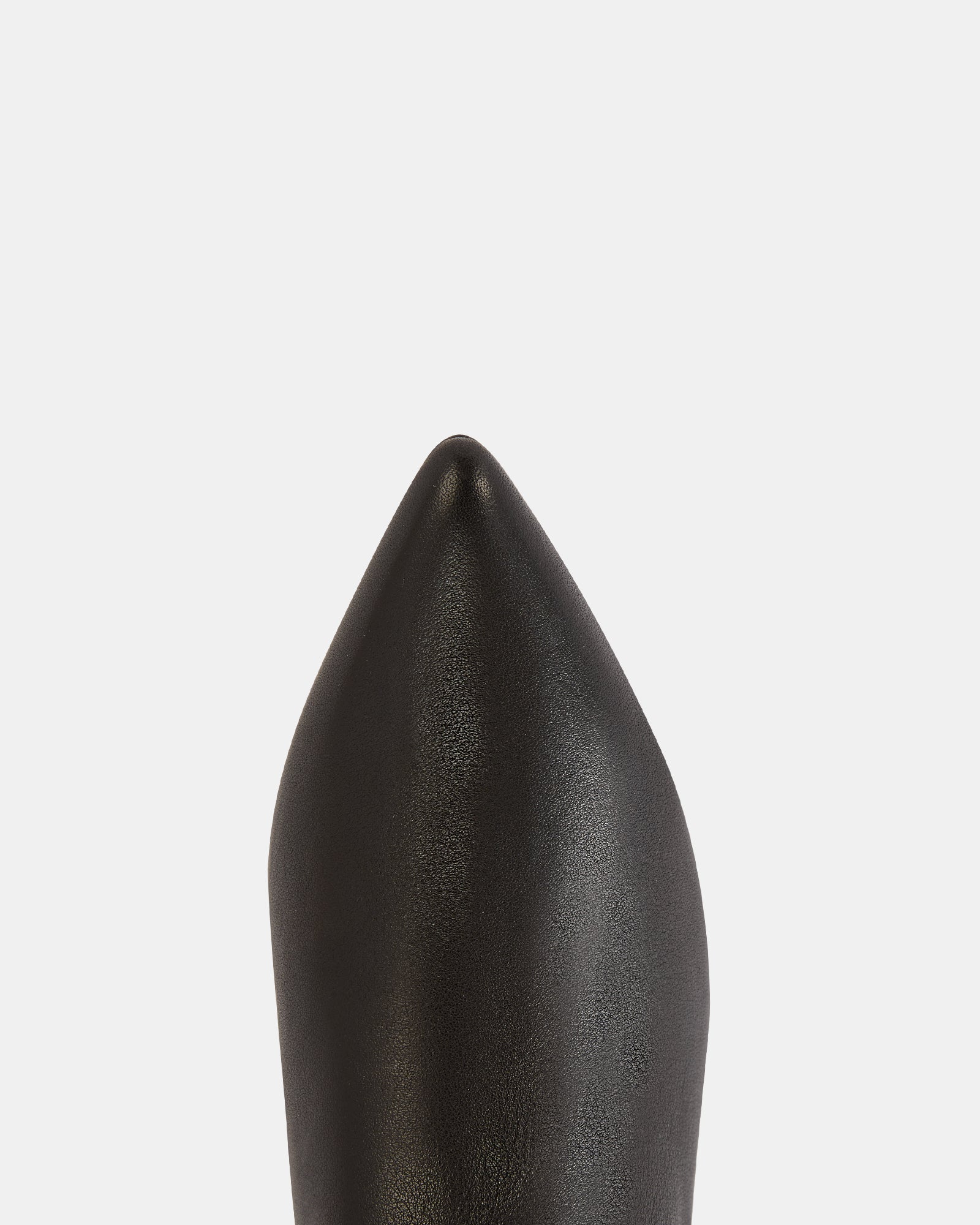 Carys Black Leather Knee High Boot