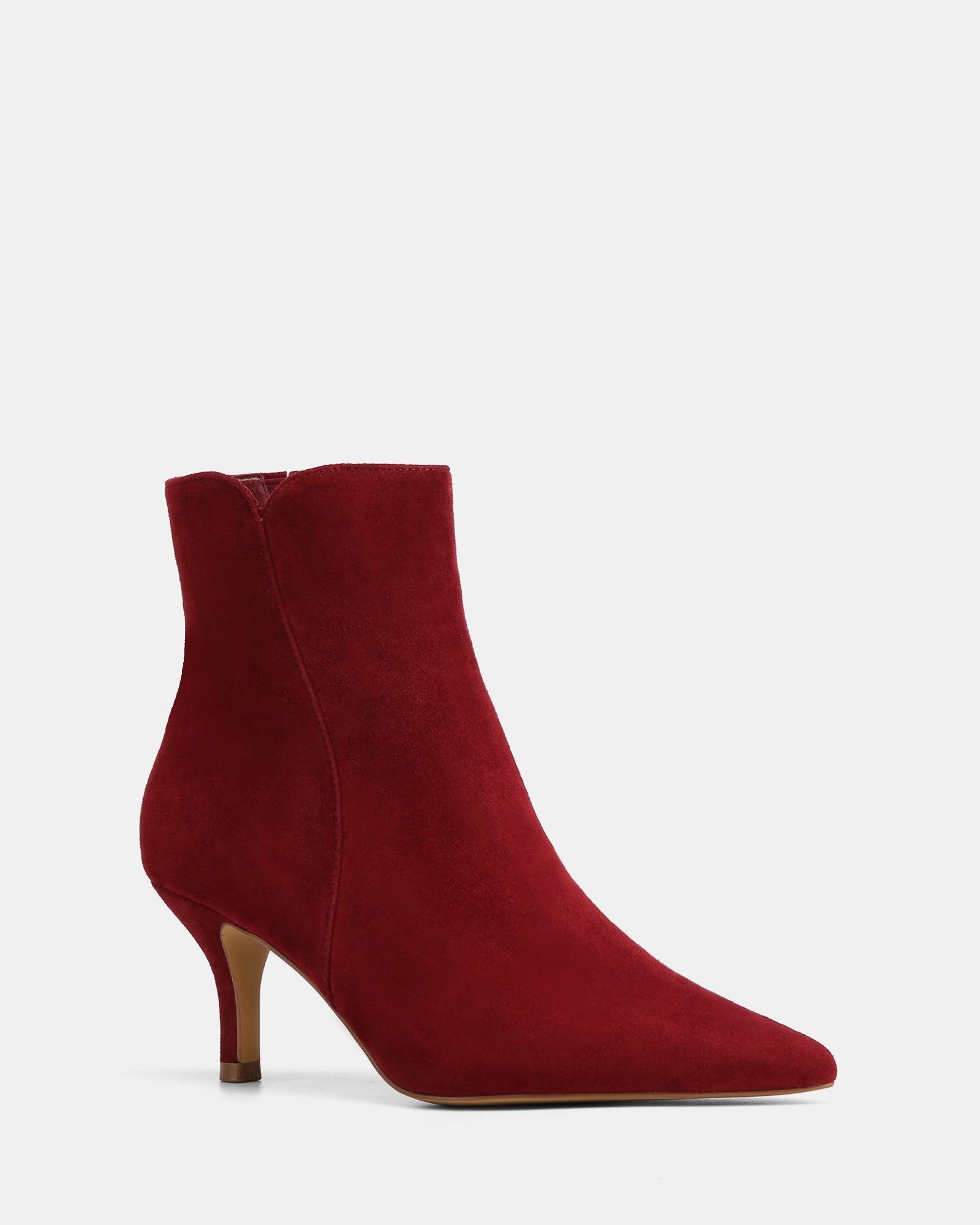 Tiara Berry Suede Leather Ankle Boot
