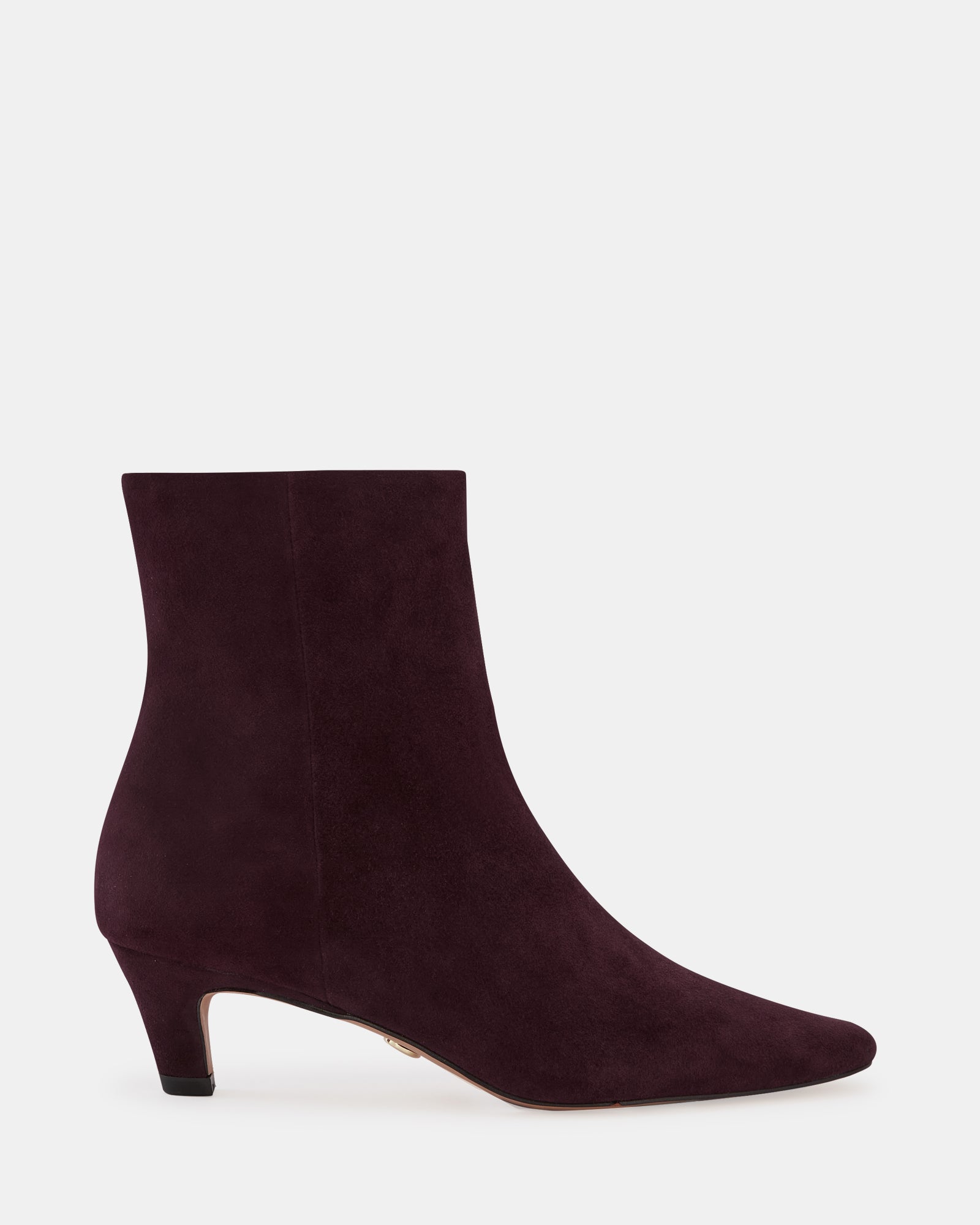 Honora Raisin Suede Leather Ankle Boot