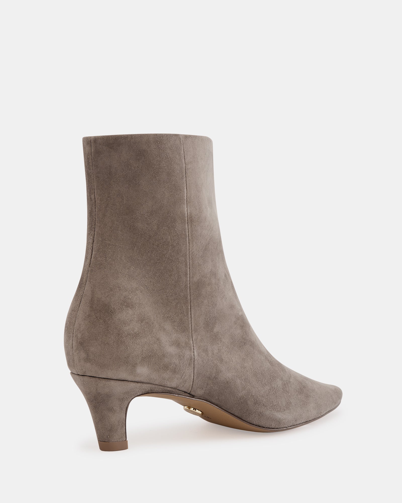 Honora Taupe Suede Leather Ankle Boot