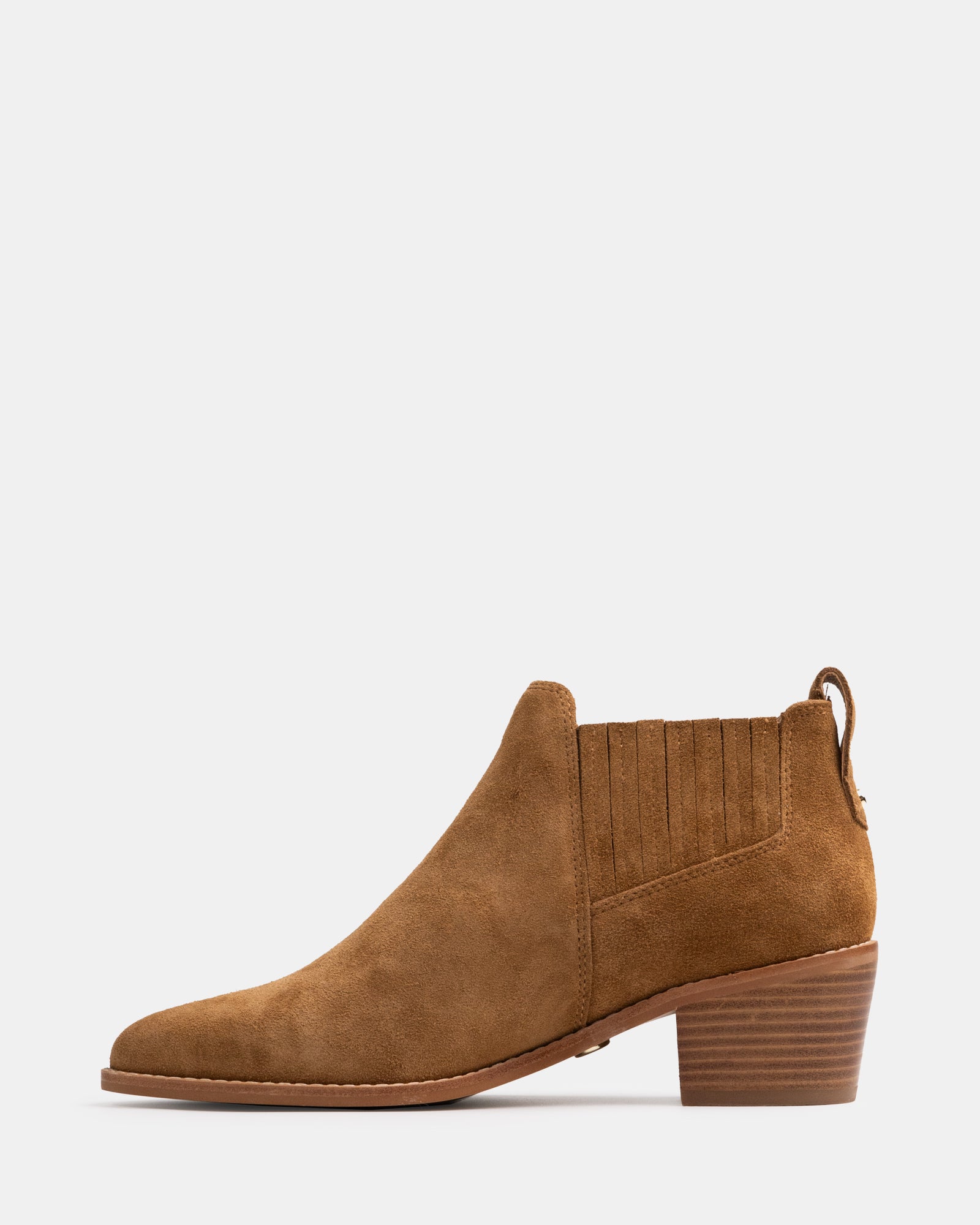 Jassie Toast Suede Leather Ankle Boot
