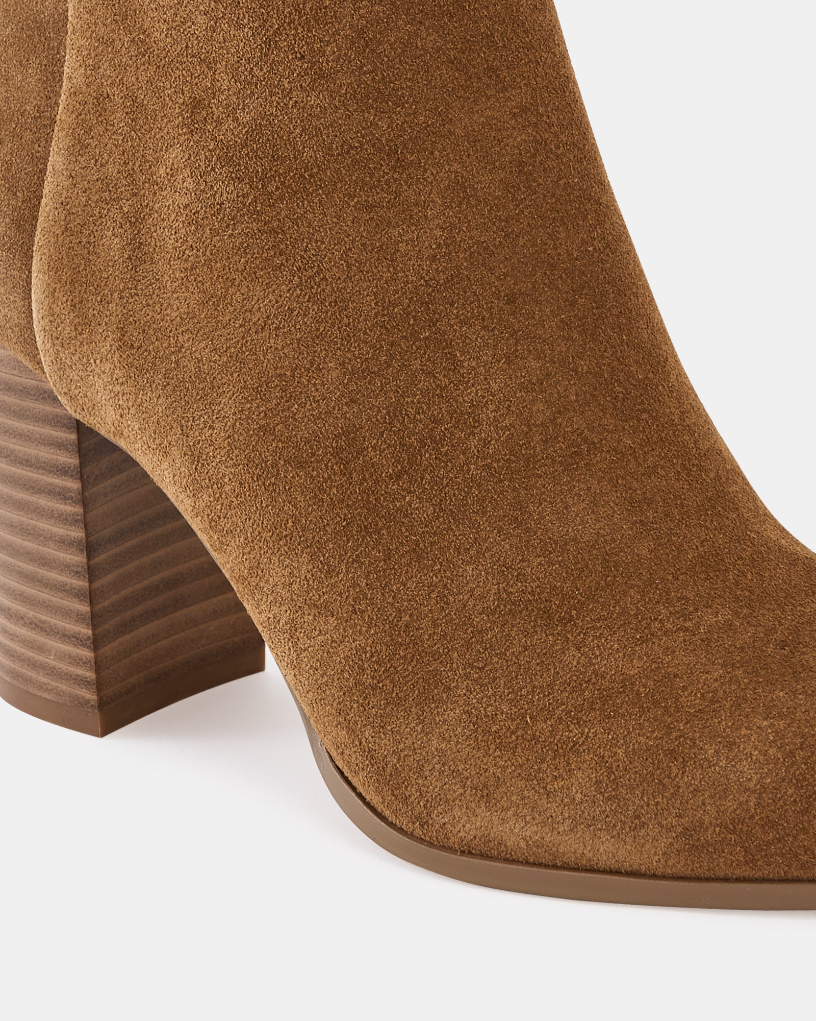 Harpa Nutmeg Suede Leather Ankle Boot