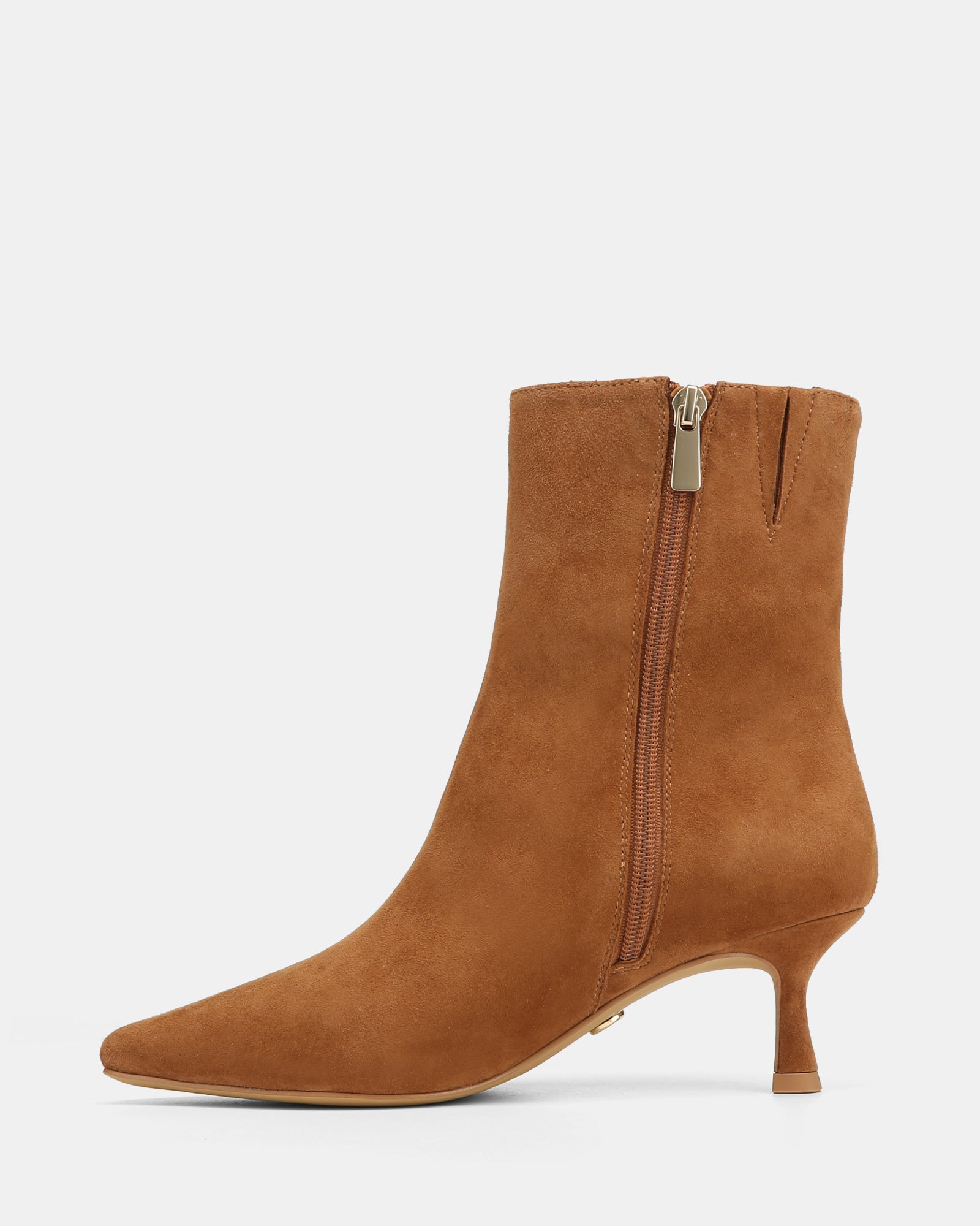 Morgan Nutmeg Suede Leather Ankle Boot