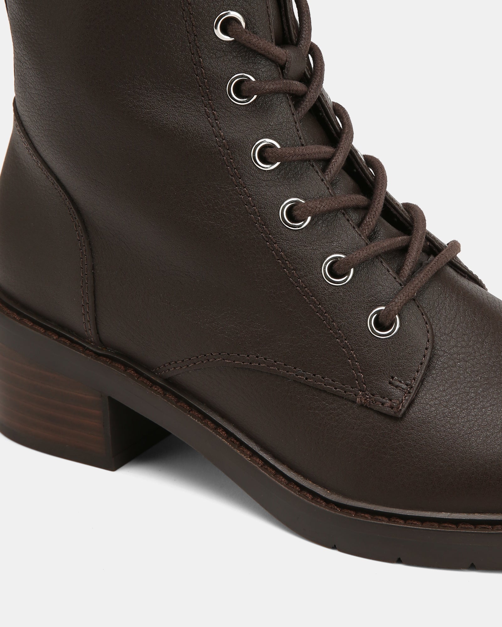 Benny Ebony Pebble Leather Ankle Boot