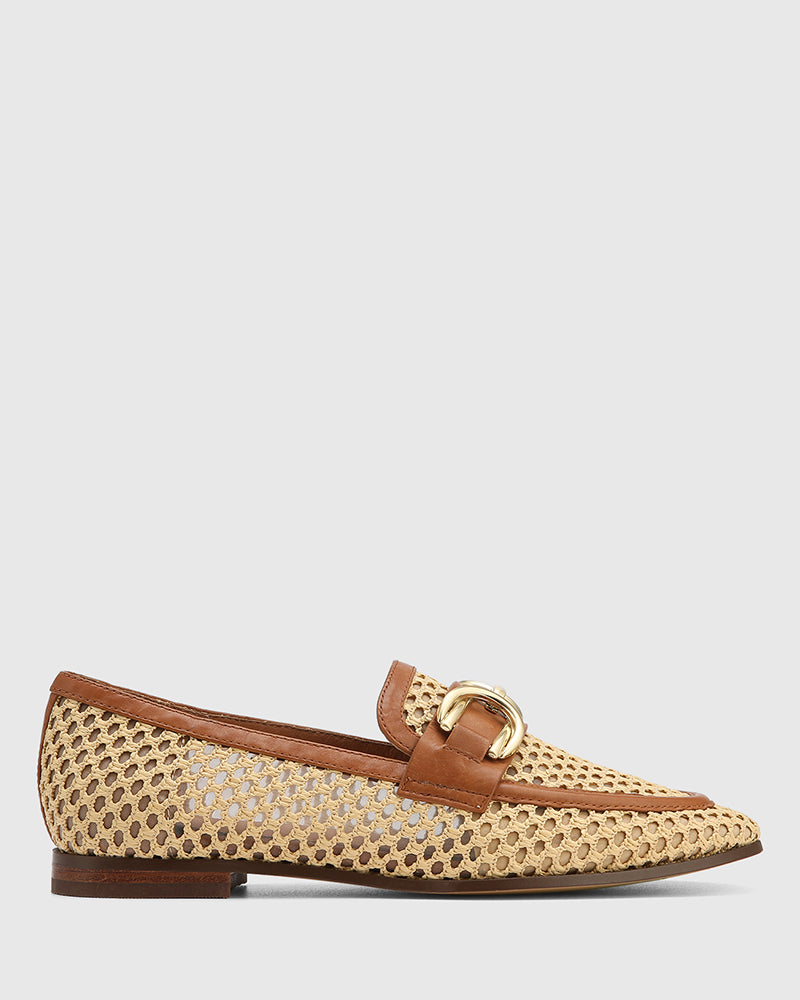Argentina Natural Woven Textile Loafer