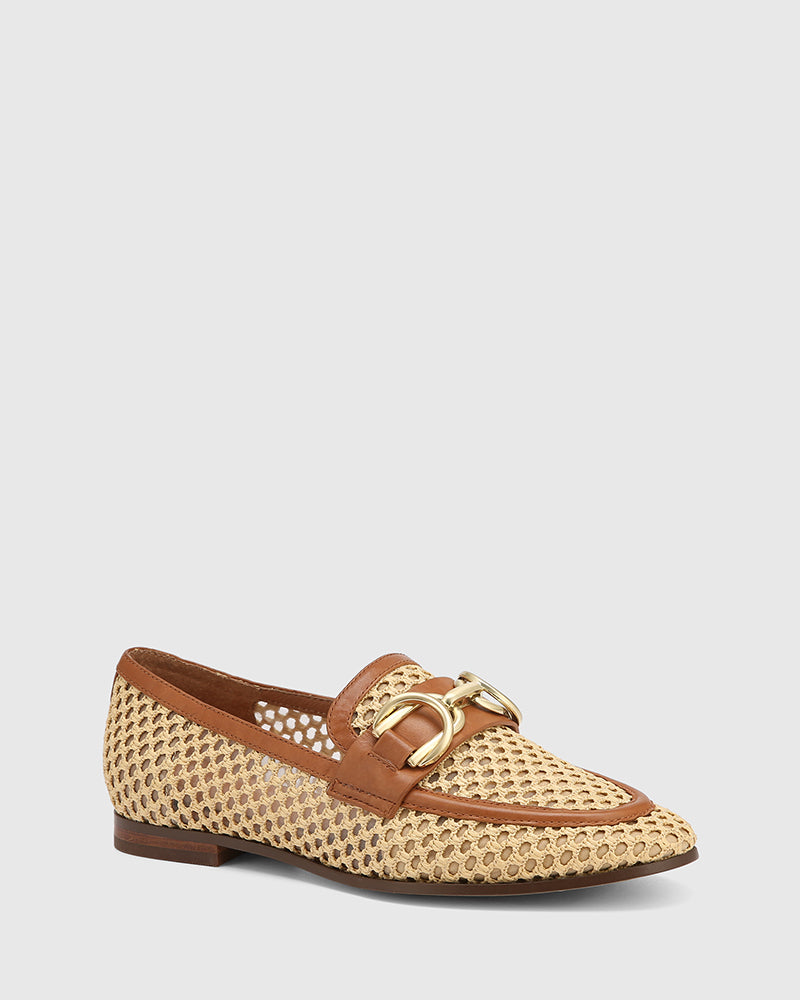 Argentina Natural Woven Textile Loafer