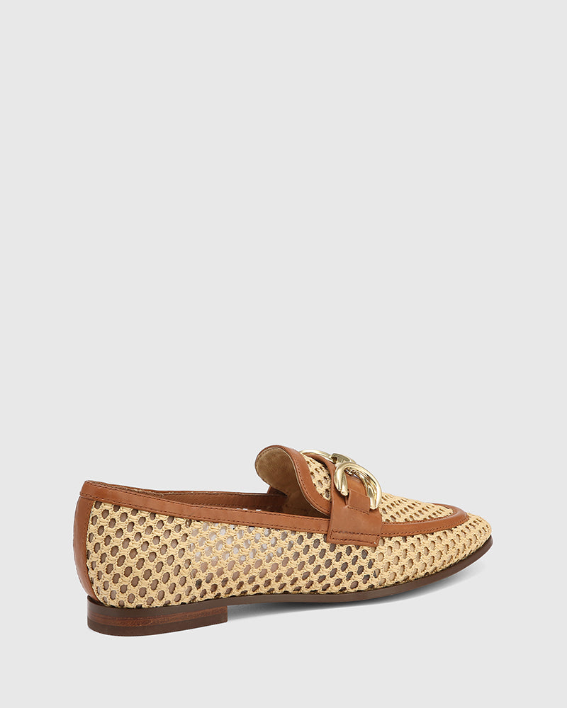 Argentina Natural Woven Textile Loafer