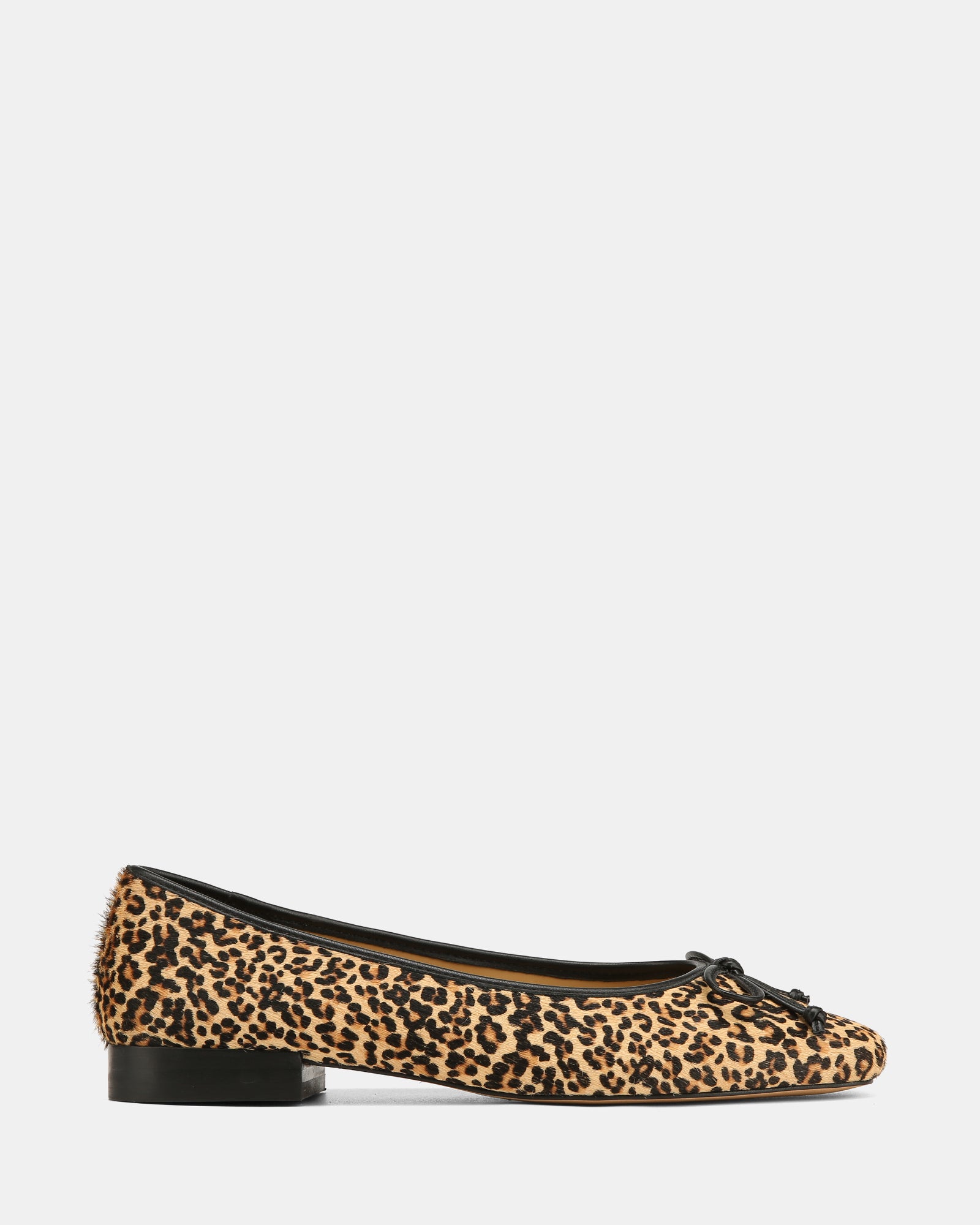 Armenia Leopard Print Leather Ballet Flats