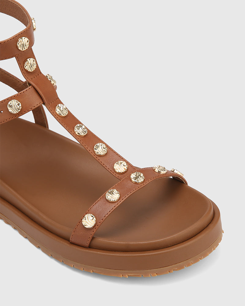Bahir Bark Leather Sandal