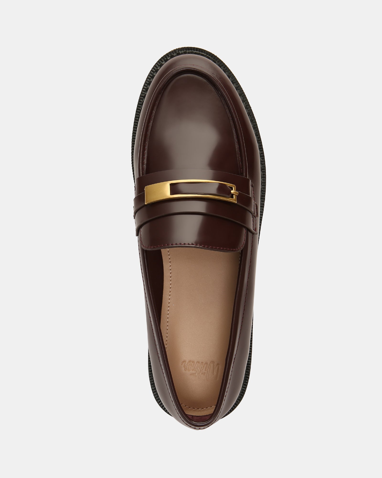 Bennett Plum Leather Loafer
