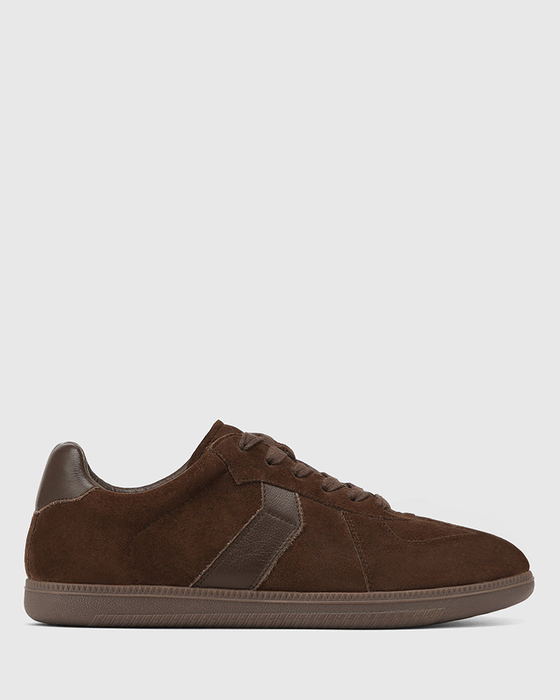 Blaze Ash Chocolate Suede Leather Sneaker