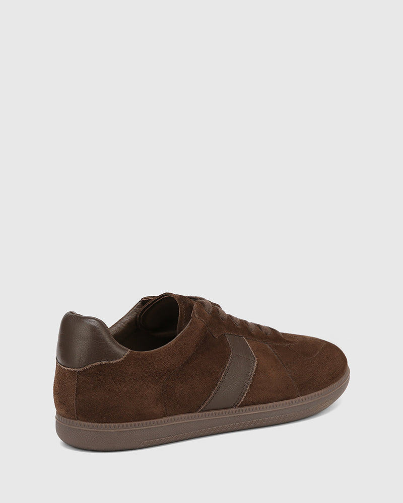 Blaze Ash Chocolate Suede Leather Sneaker