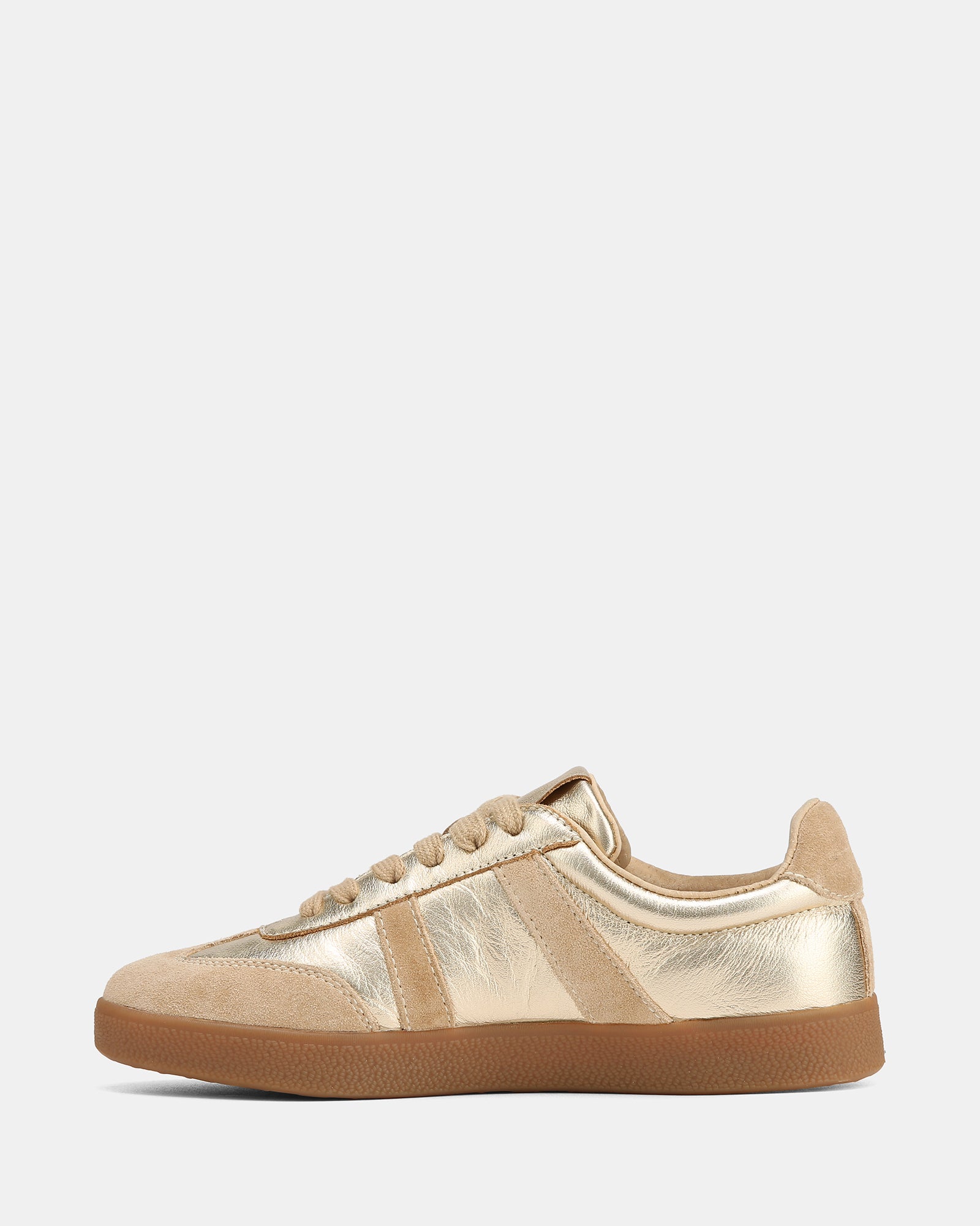 Boston Gold Metallic Leather Sneaker