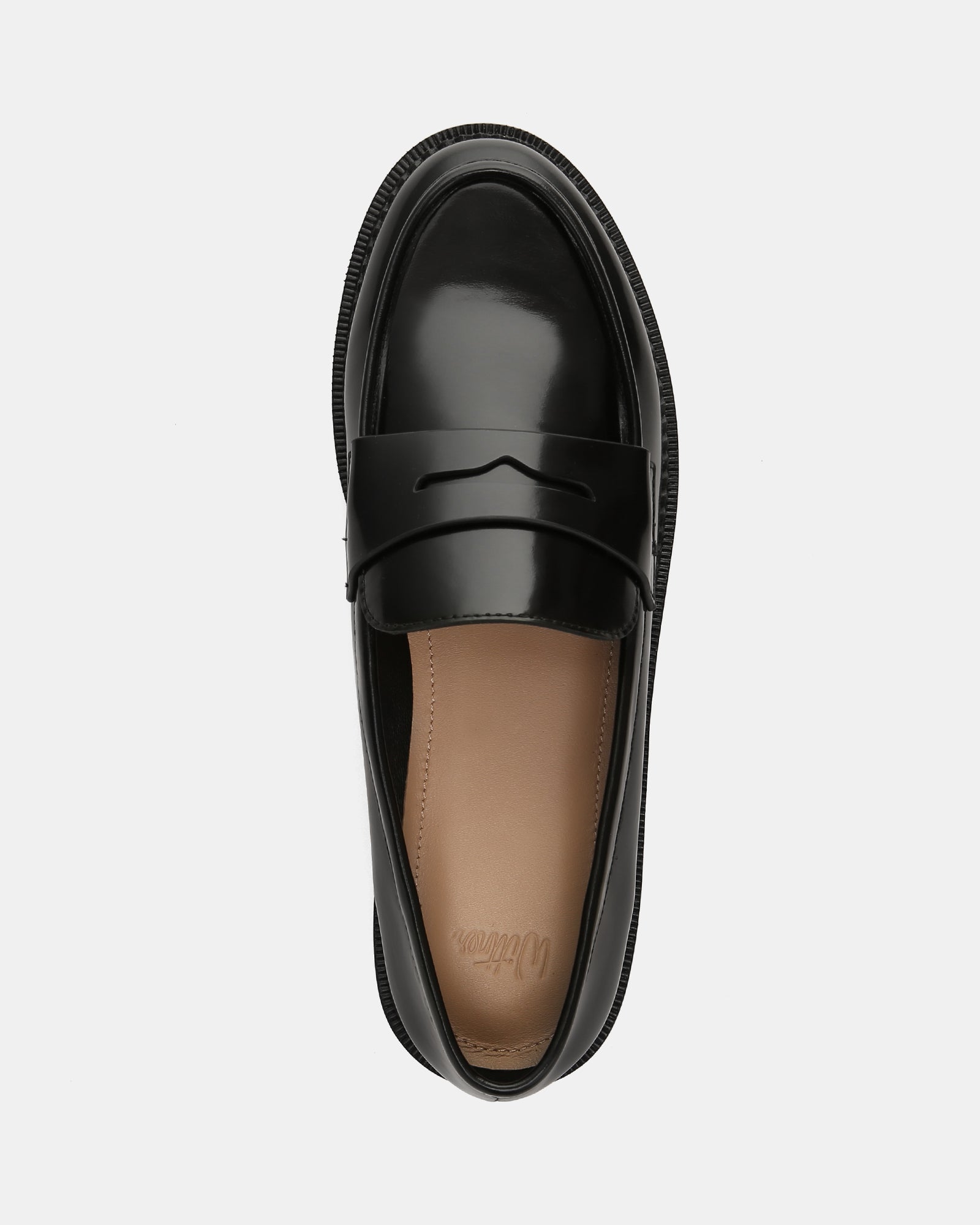 Brody Black Leather Loafer