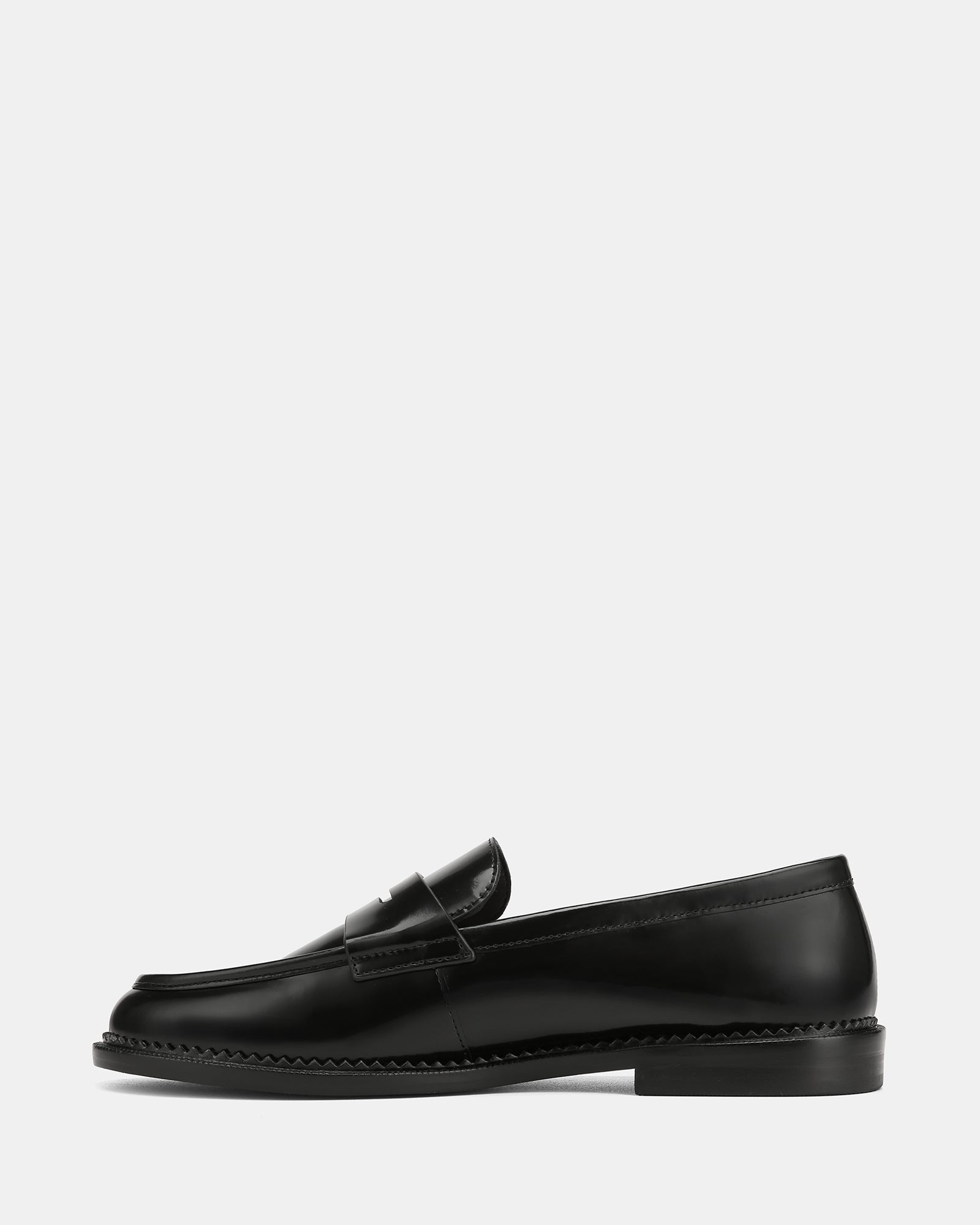Brody Black Leather Loafer
