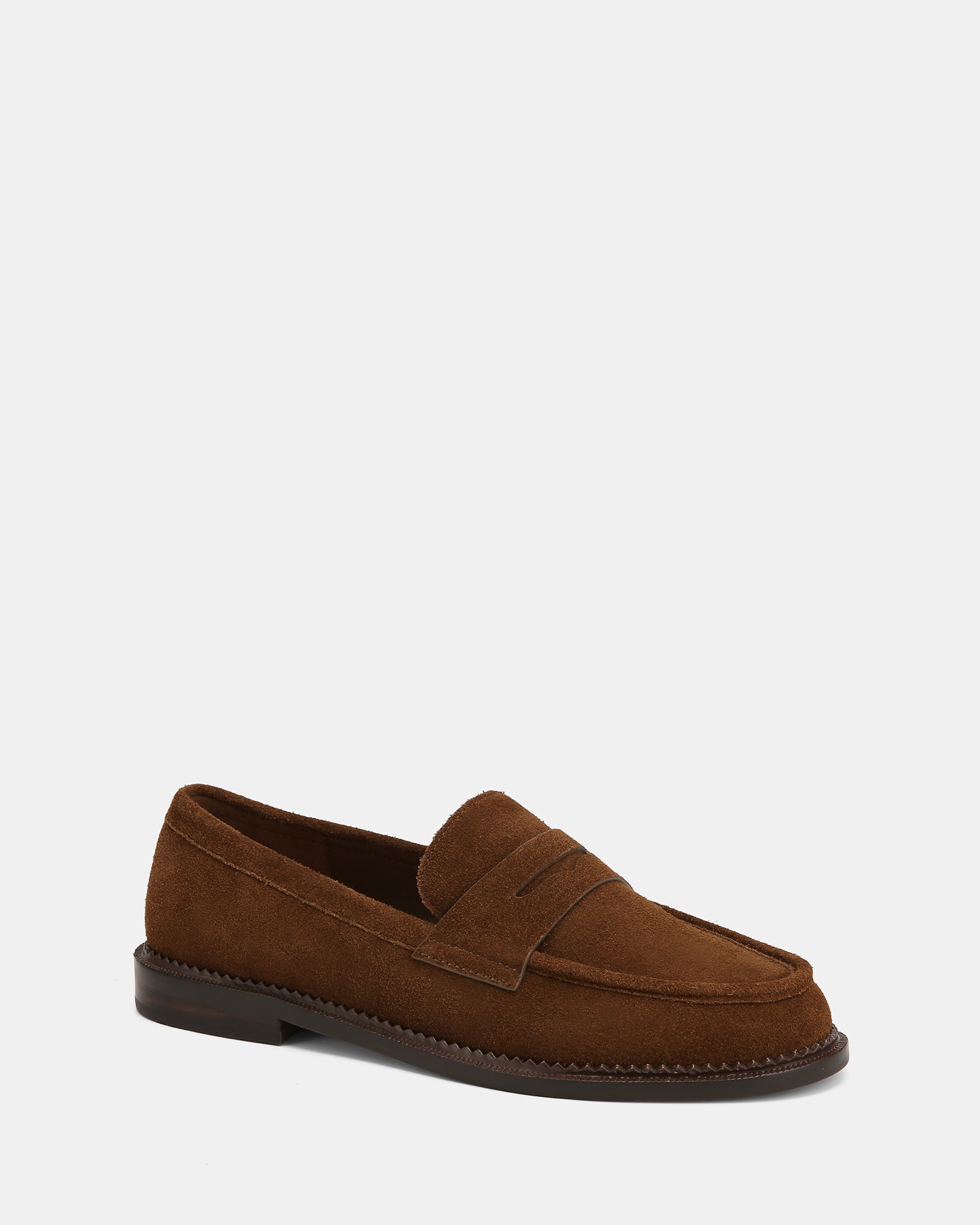 Brody Dark Brown Suede Leather loafer