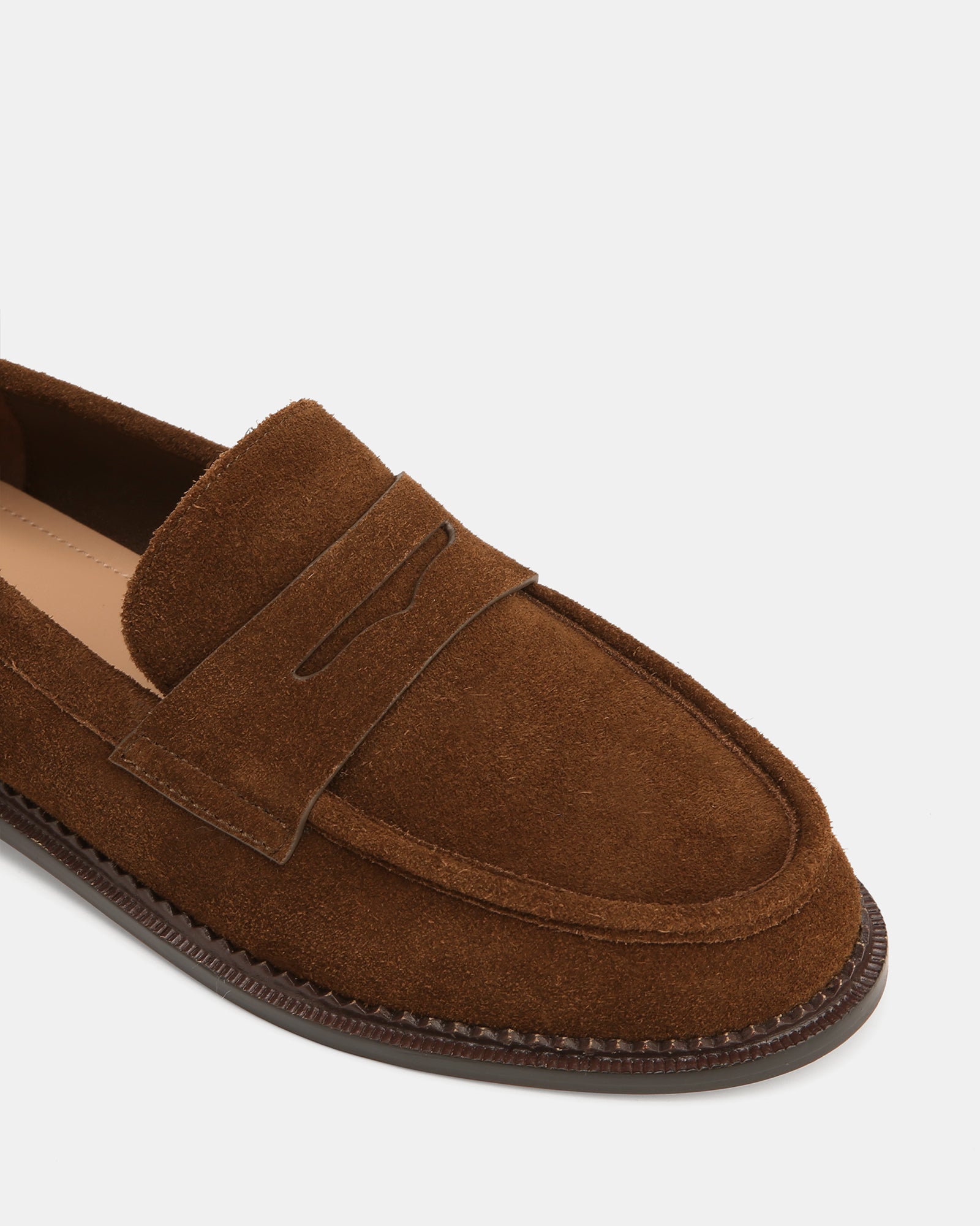Brody Dark Brown Suede Leather loafer