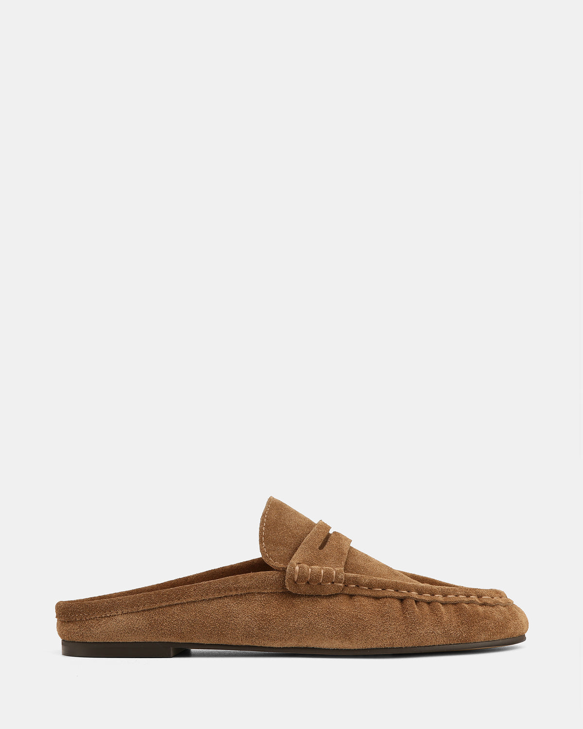 BRONN CASUAL FLATS CHESTNUT SUEDE