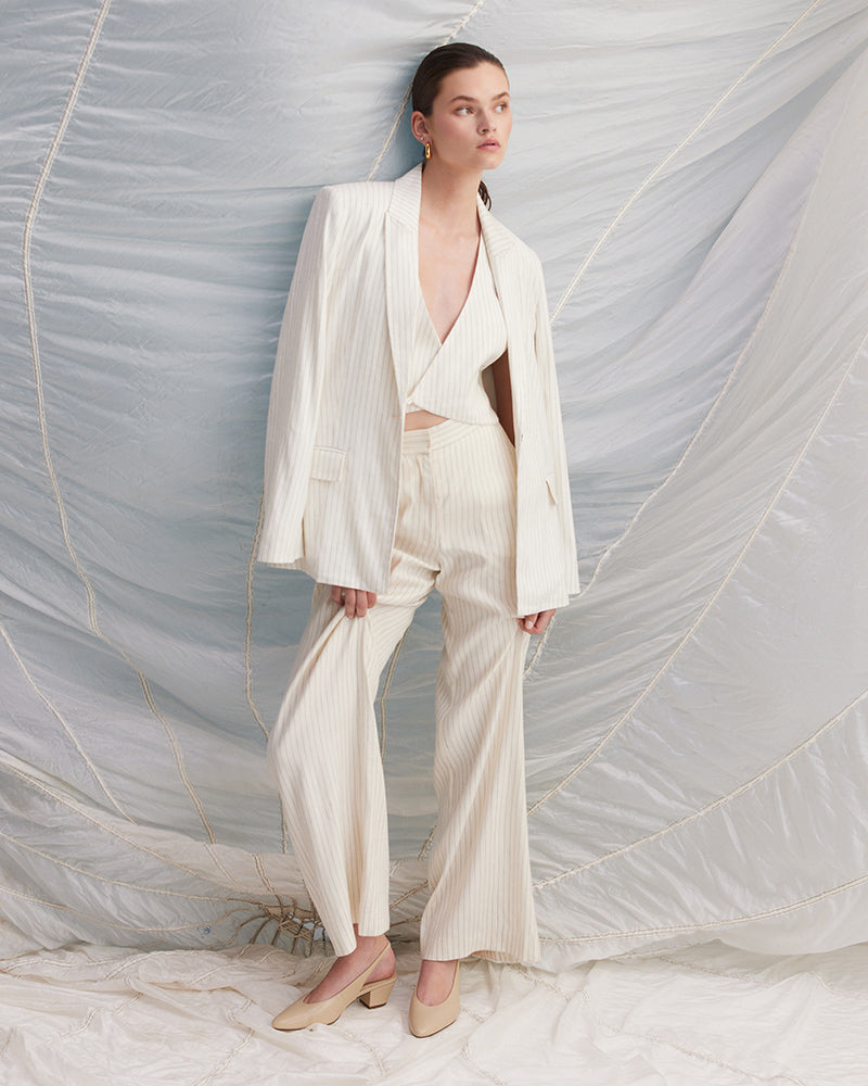 Cove Biscotti Leather Slingback