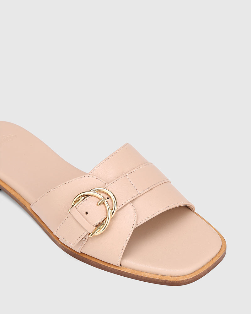 Delmore Ballet Pink Leather Slide