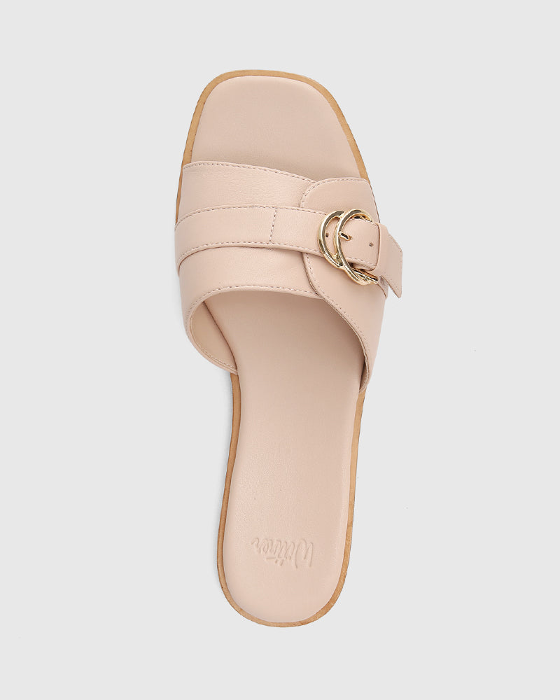 Delmore Ballet Pink Leather Slide