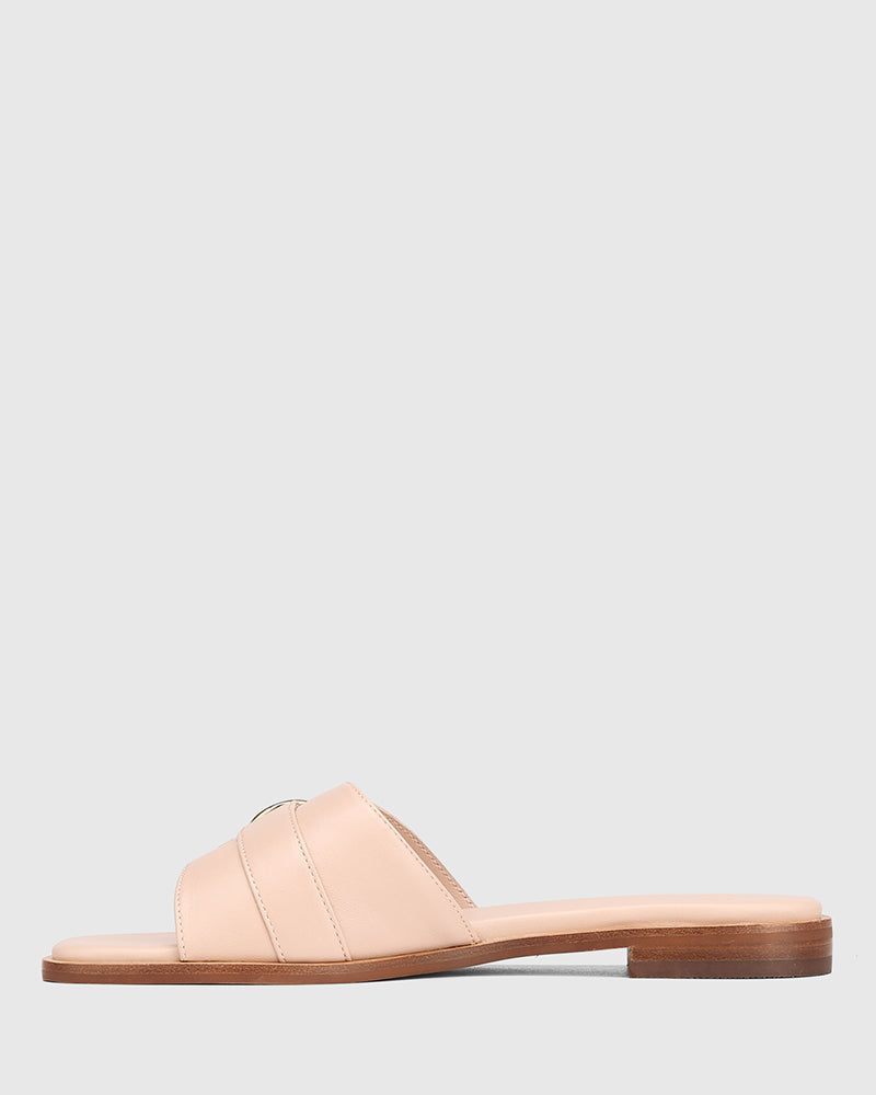 Delmore Ballet Pink Leather Slide