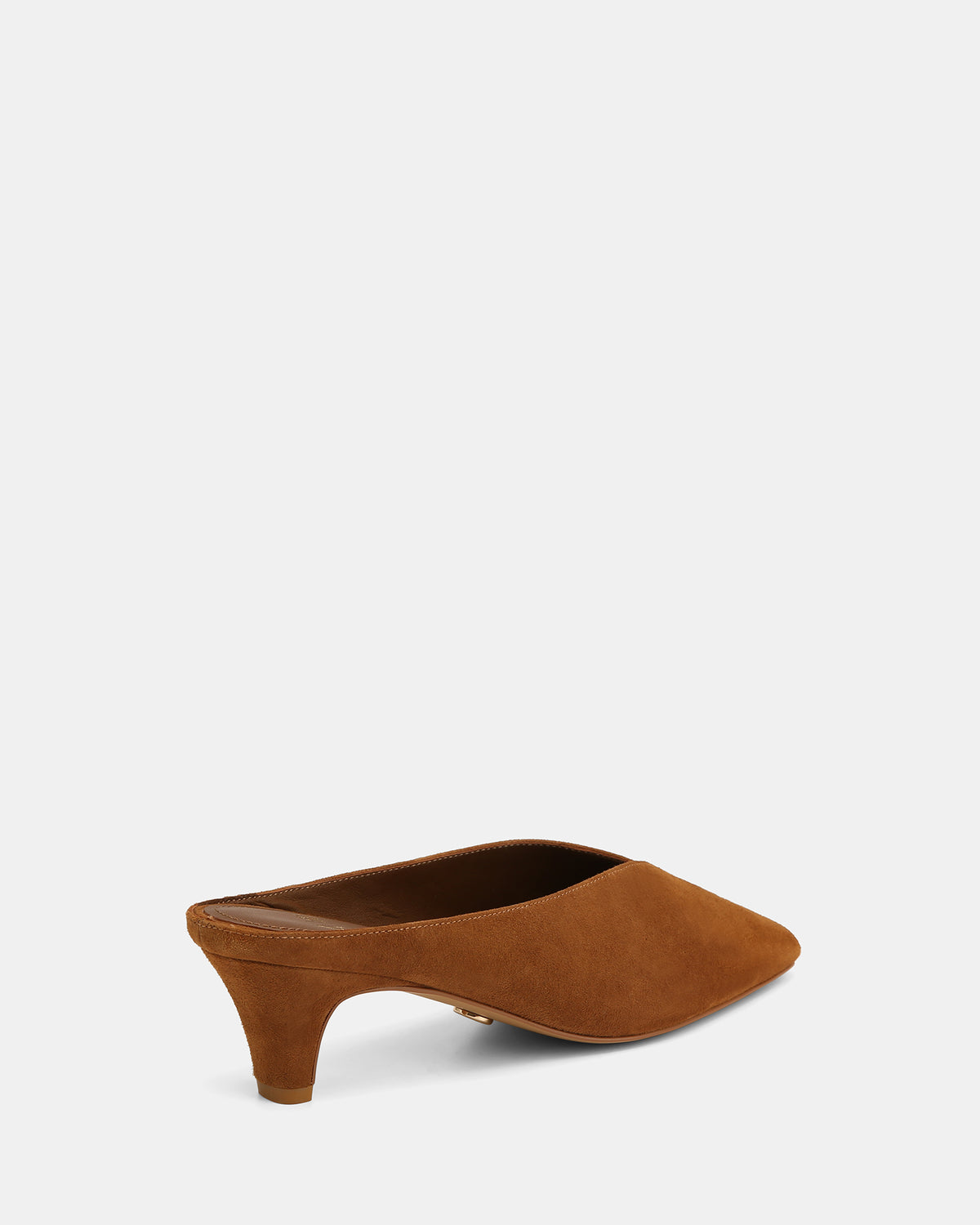 EDEN LOW HEELS BURNT ALMOND SUEDE