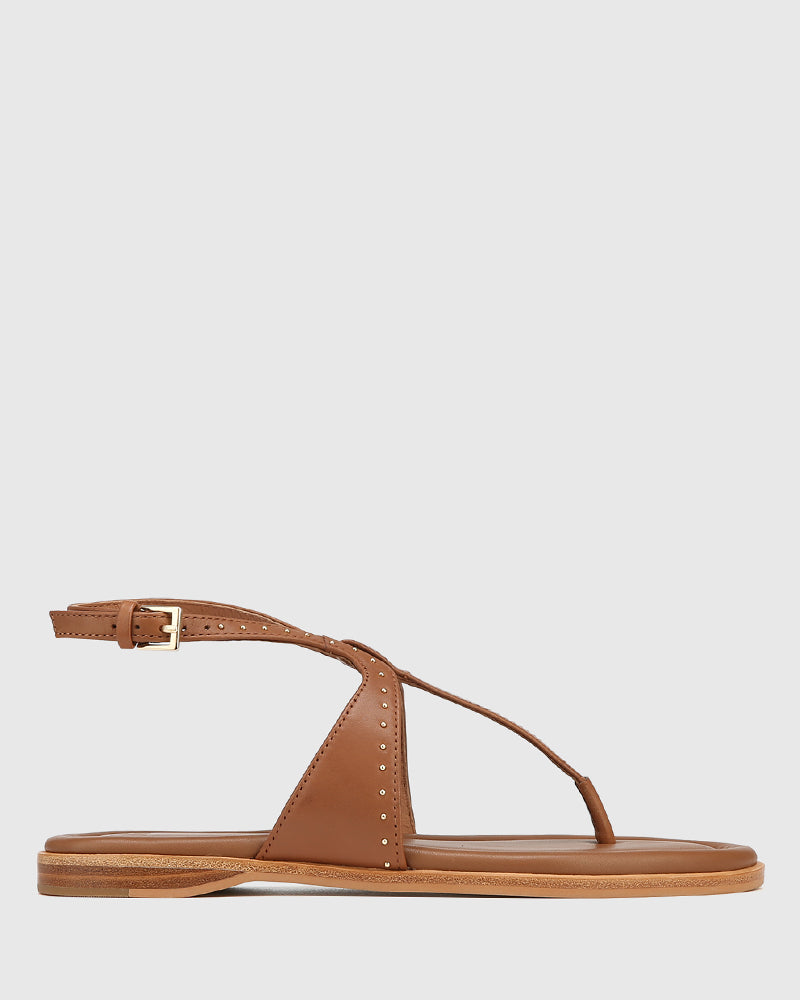 Espen Bark Leather Thong