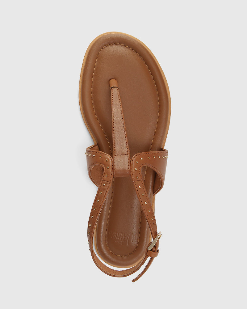 Espen Bark Leather Thong