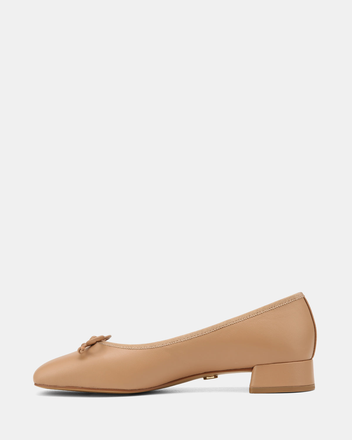 EVE CASUAL FLATS NUDE LEATHER