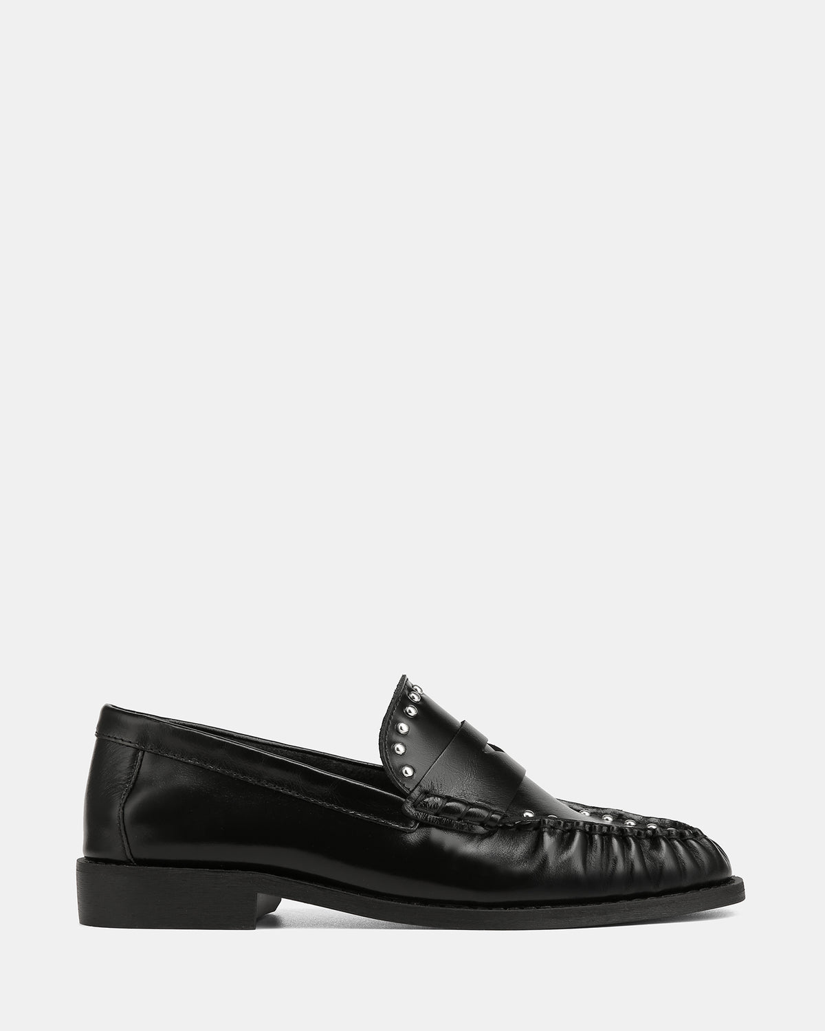 FINLEY LACEUP/LOAFERS BLACK LEATHER