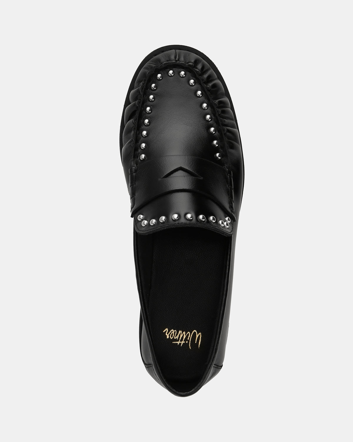 FINLEY LACEUP/LOAFERS BLACK LEATHER