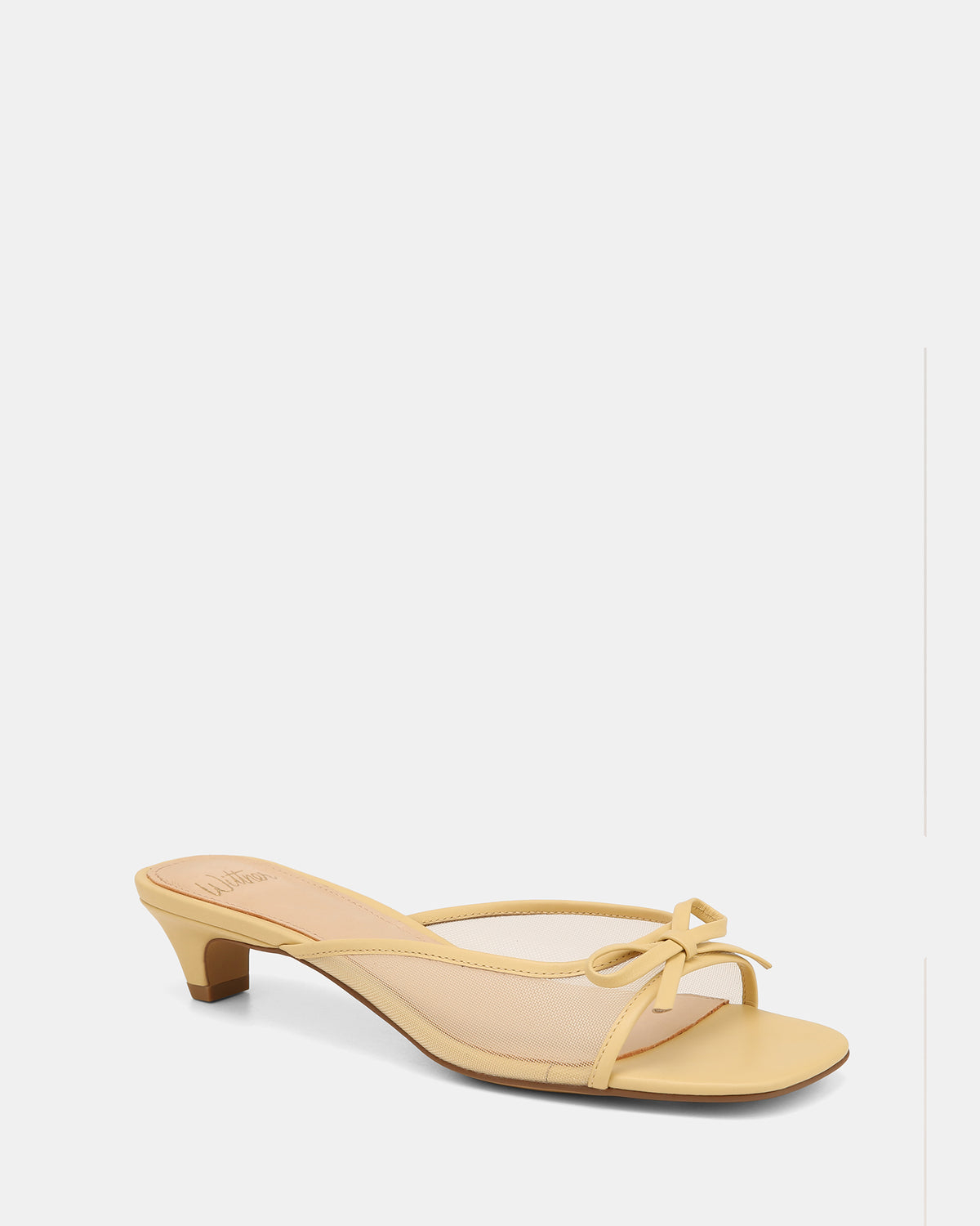 Francis Butter Mesh Flat Sandals