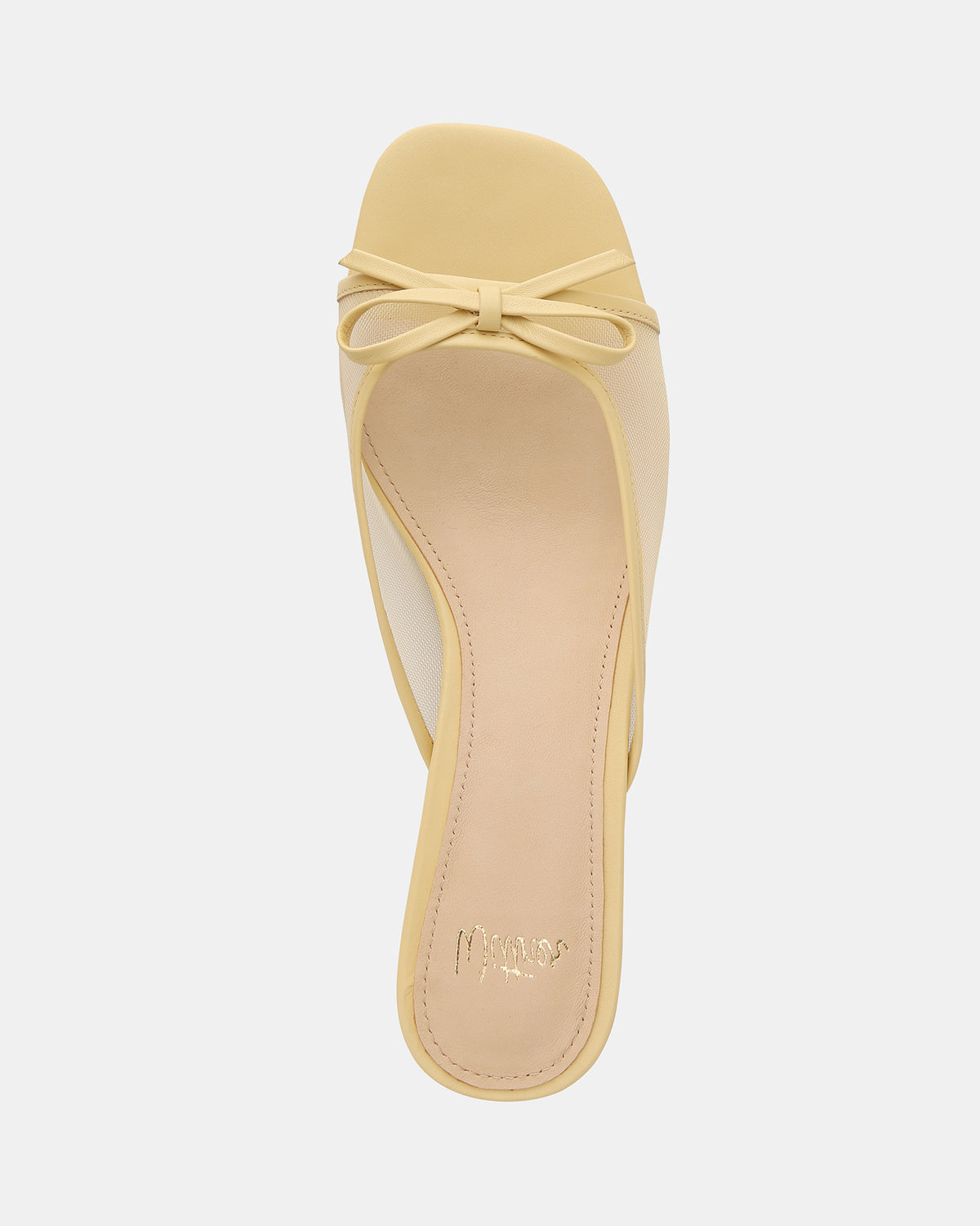 Francis Butter Mesh Flat Sandals