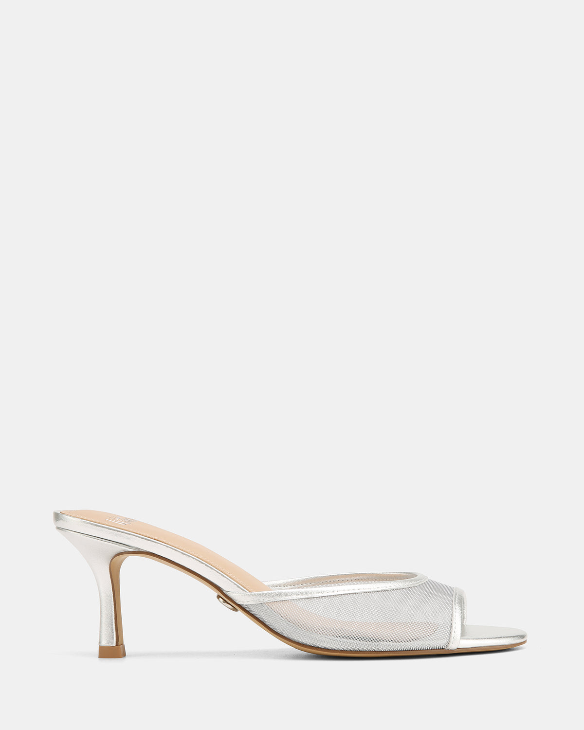 Gem Silver Low Heels