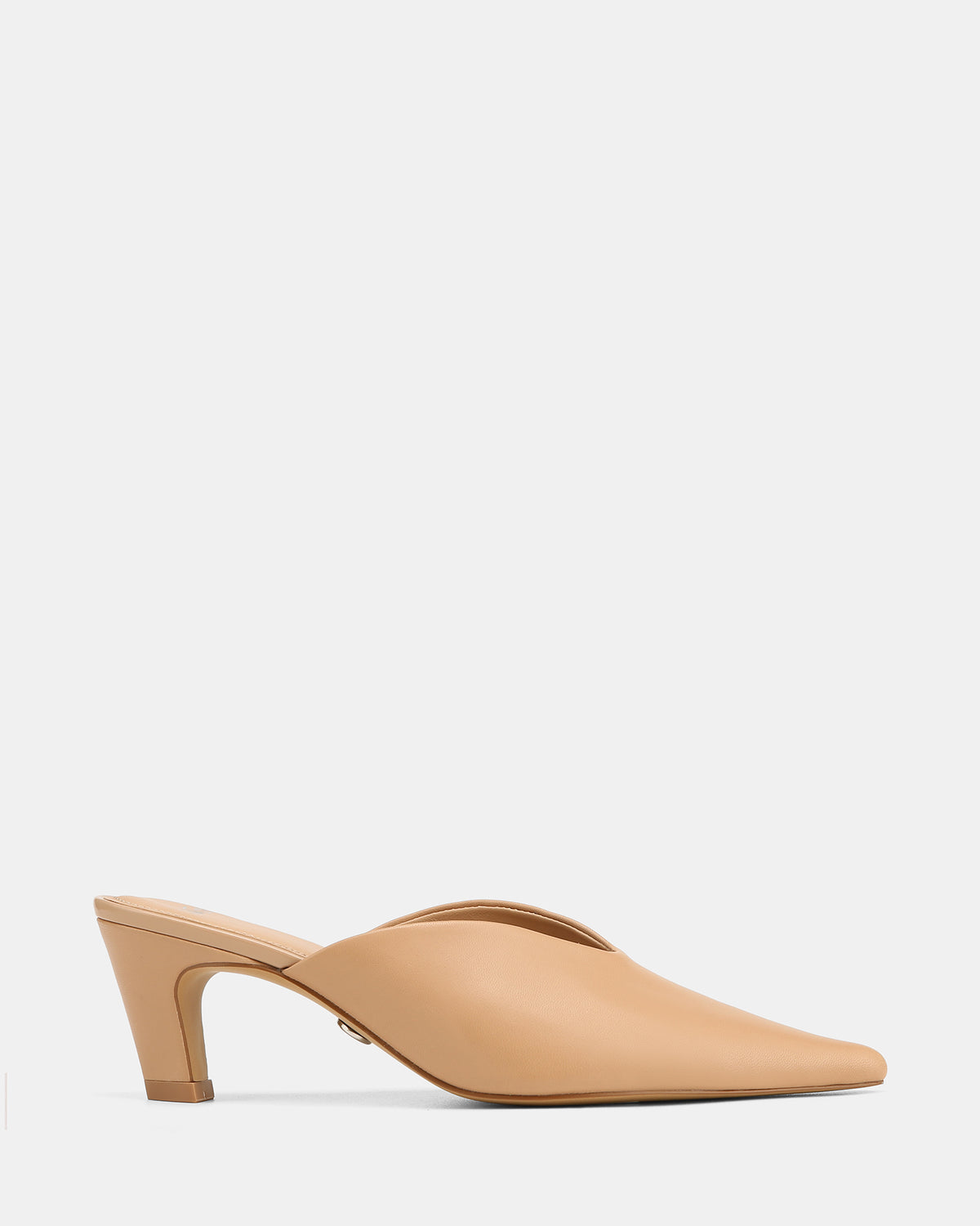 Gilly Blush Leather Low Heels