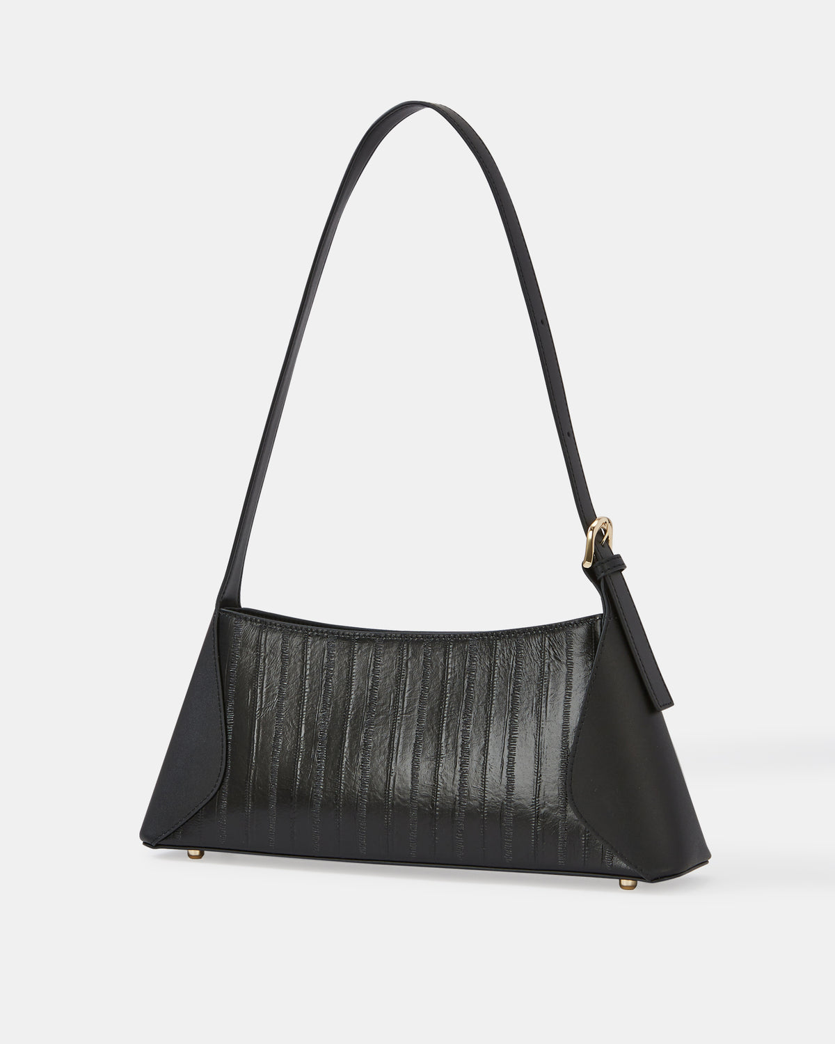 HAVEN SHOULDER BAG BLACK LEATHER
