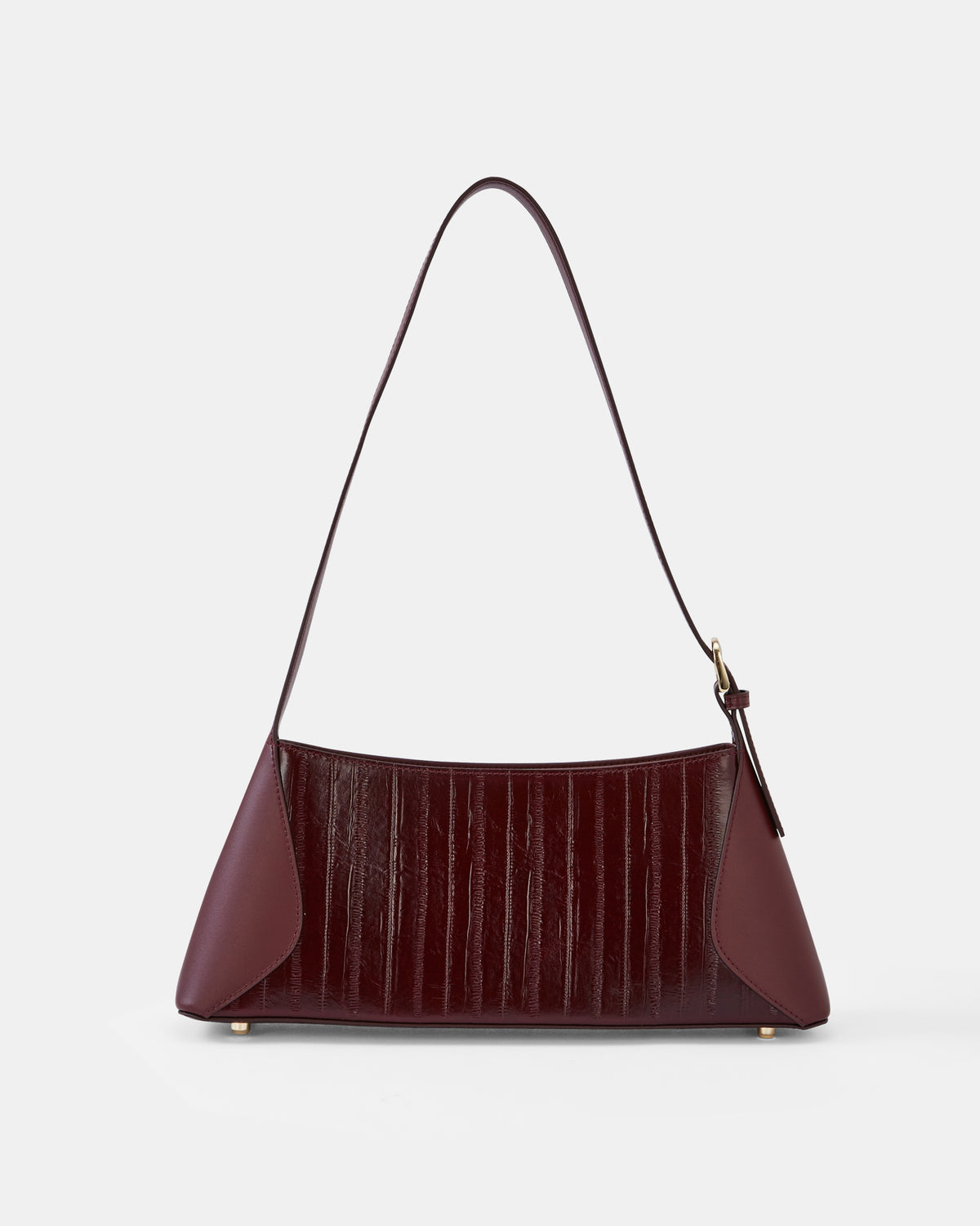 HAVEN SHOULDER BAG WINE LEATHER