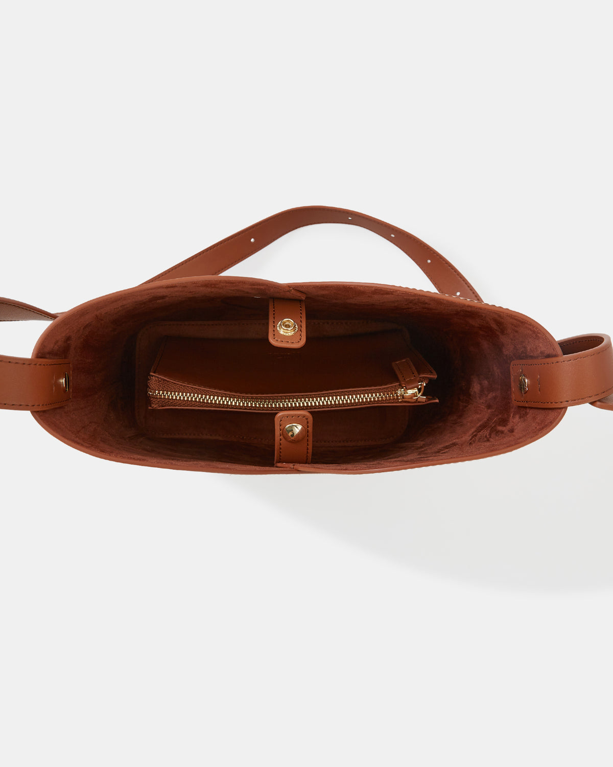 HAYES CROSS BODY BAG TAN LEATHER