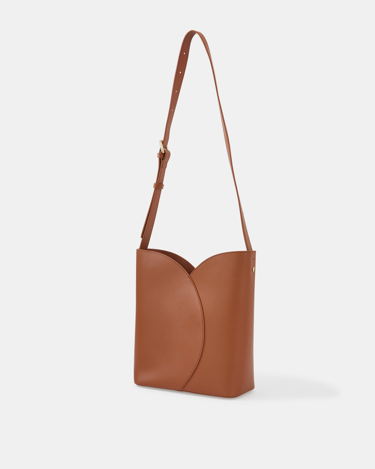 HAYES CROSS BODY BAG TAN LEATHER