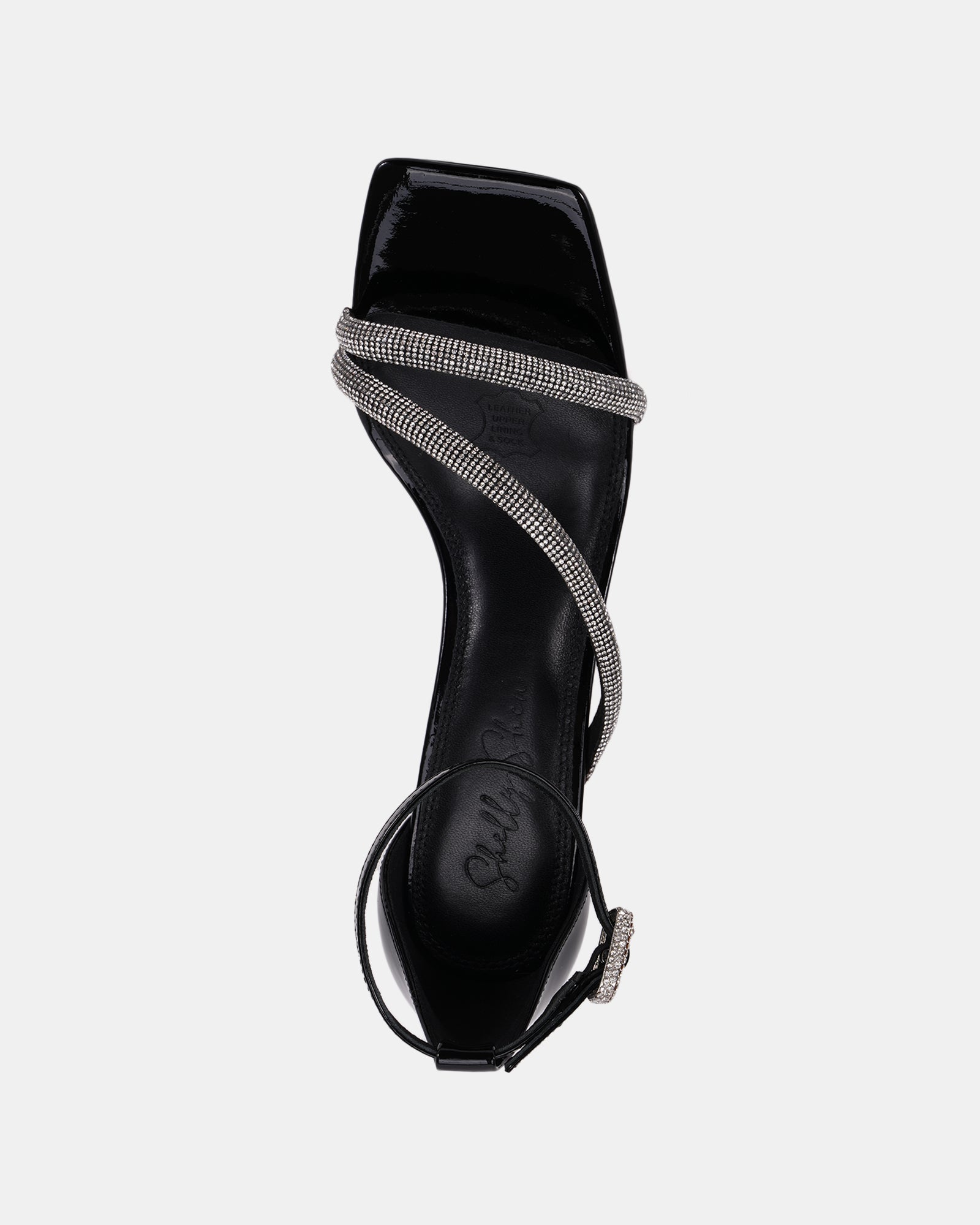Maddox Black Patent Leather Heel