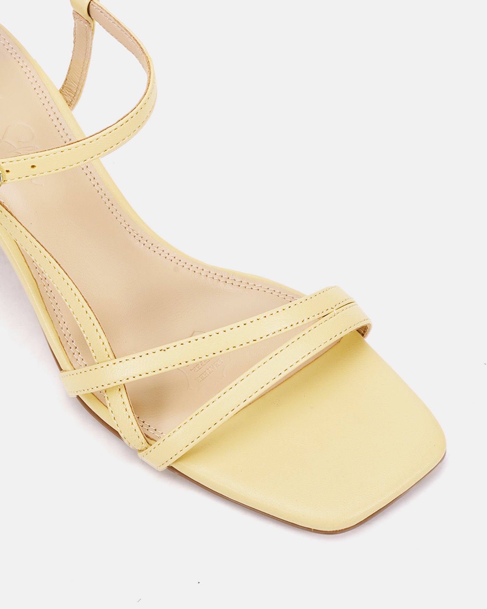 Minx Panacotta Leather Strappy Heel