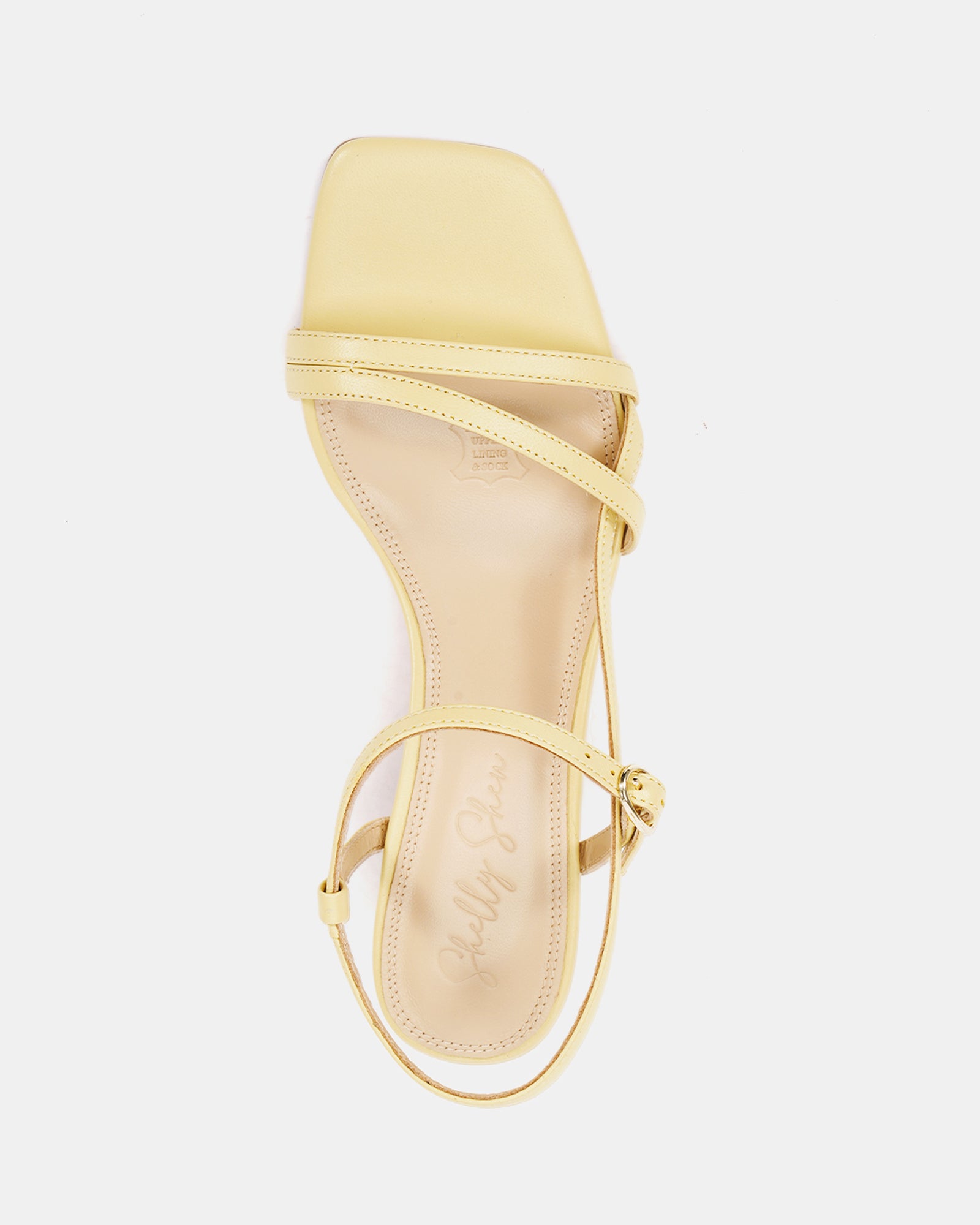 Minx Panacotta Leather Strappy Heel