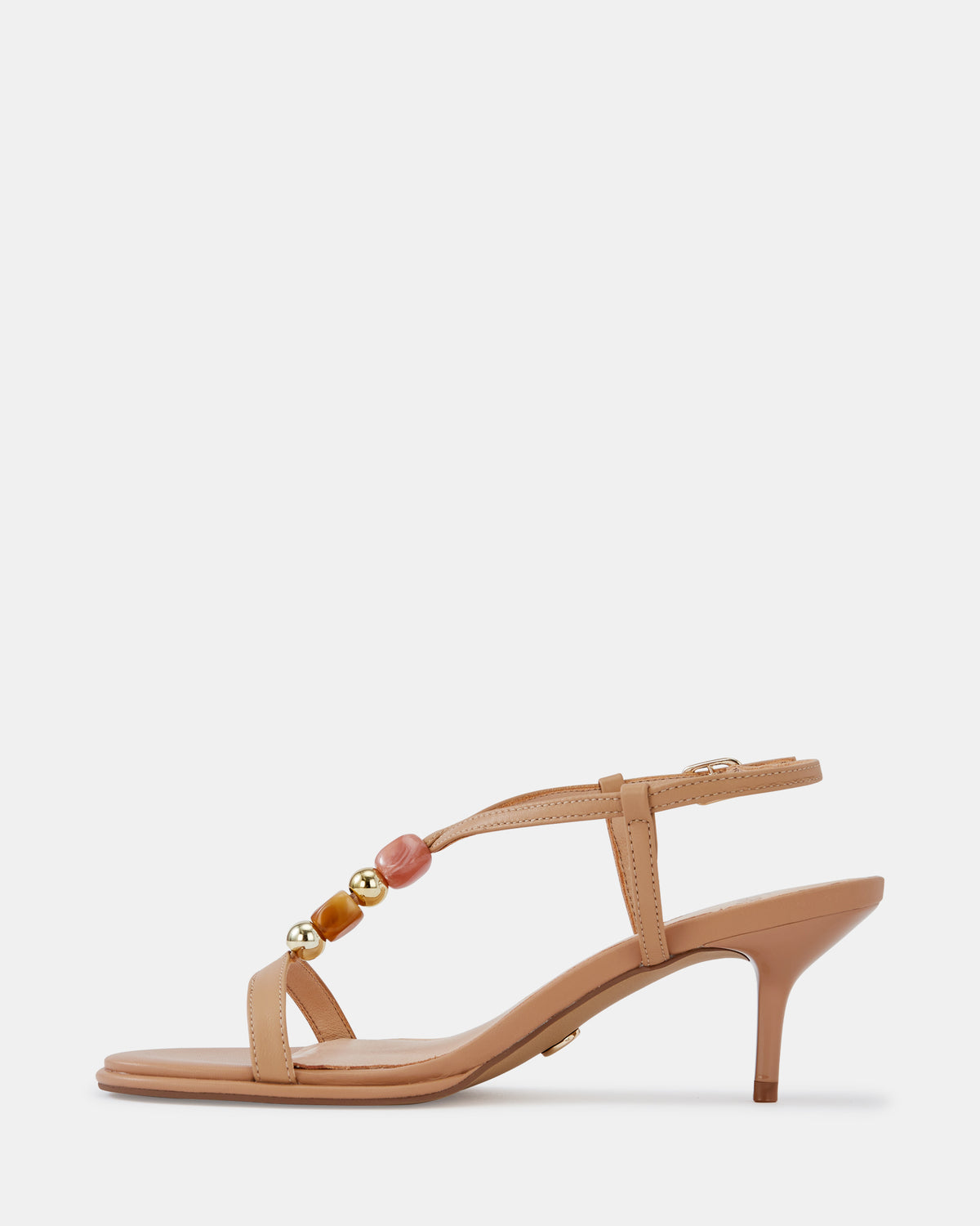NYX MID SANDALS NUDE LEATHER